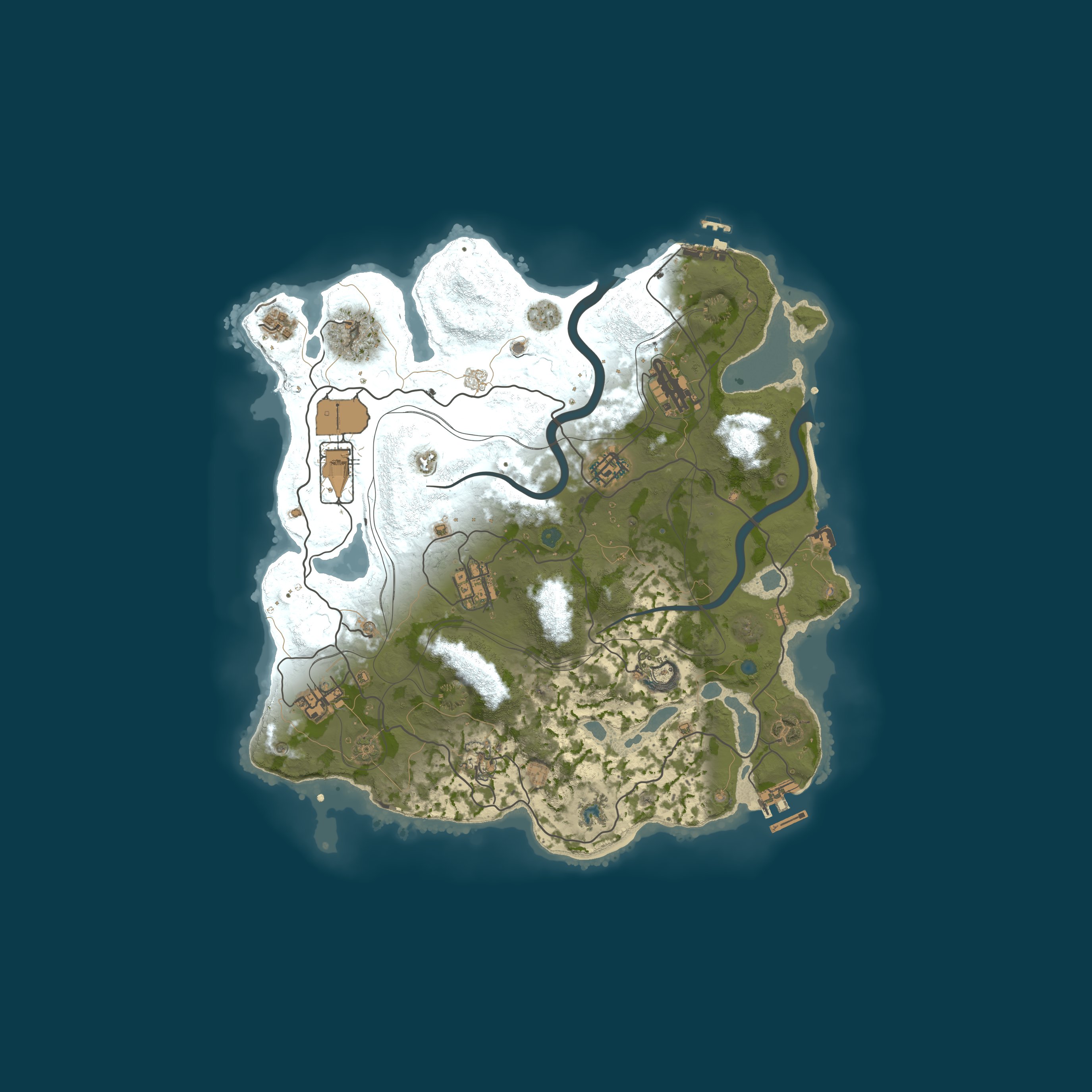 Map for DOPE 2X | Solo/Duo/Trio | LOW POP | 50% Upkeep | No BP Wipe | M