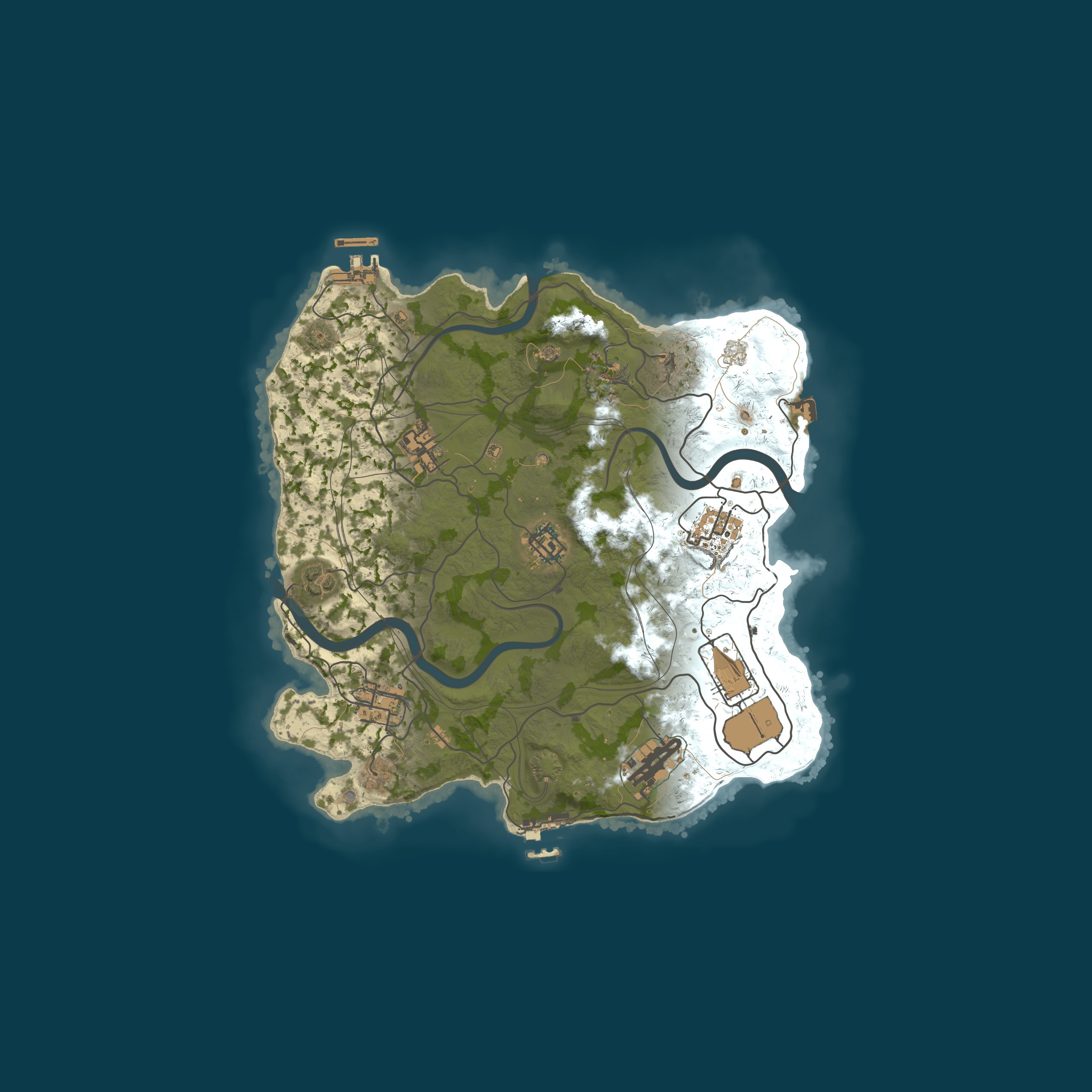 Rust map 3000/1337