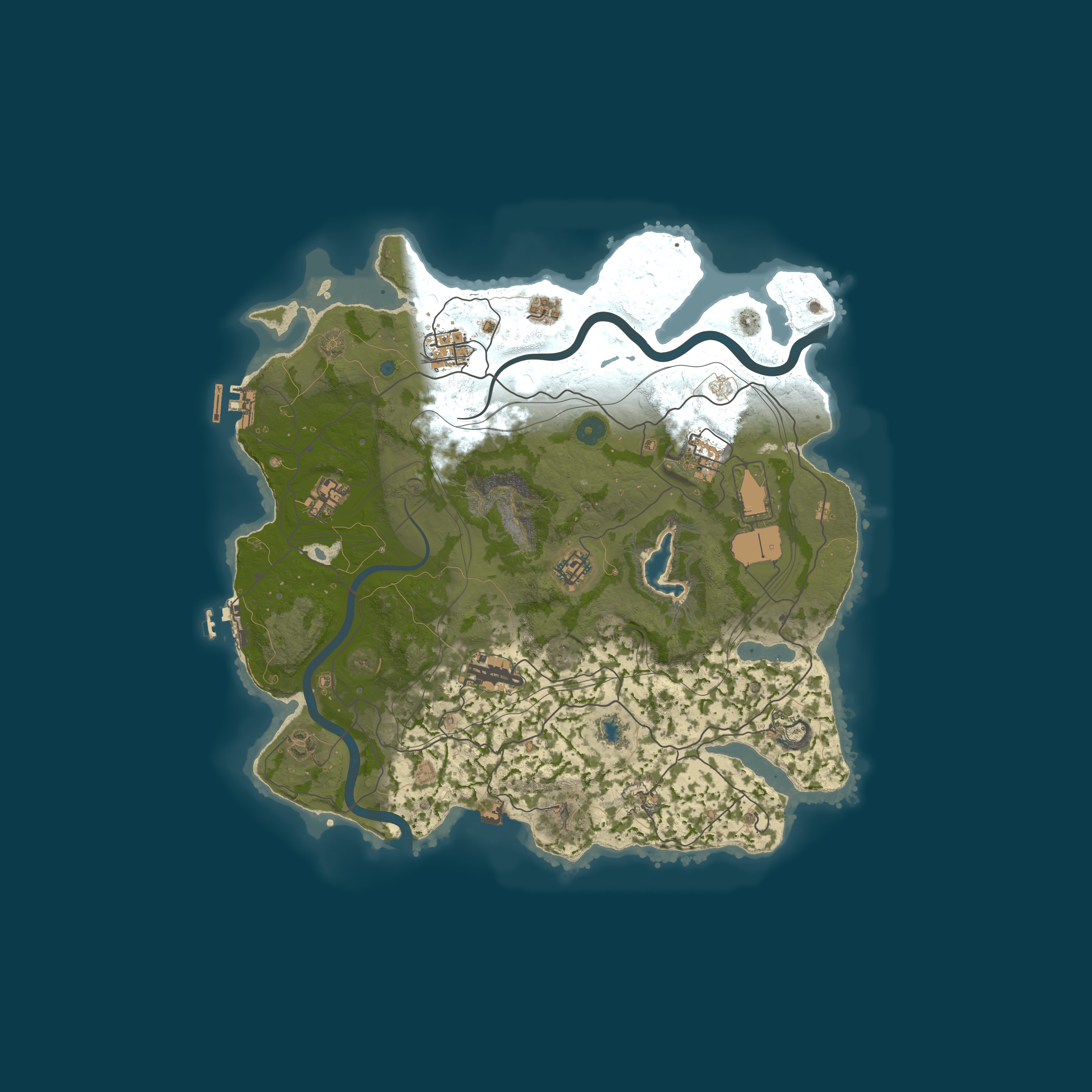 Карта сервера