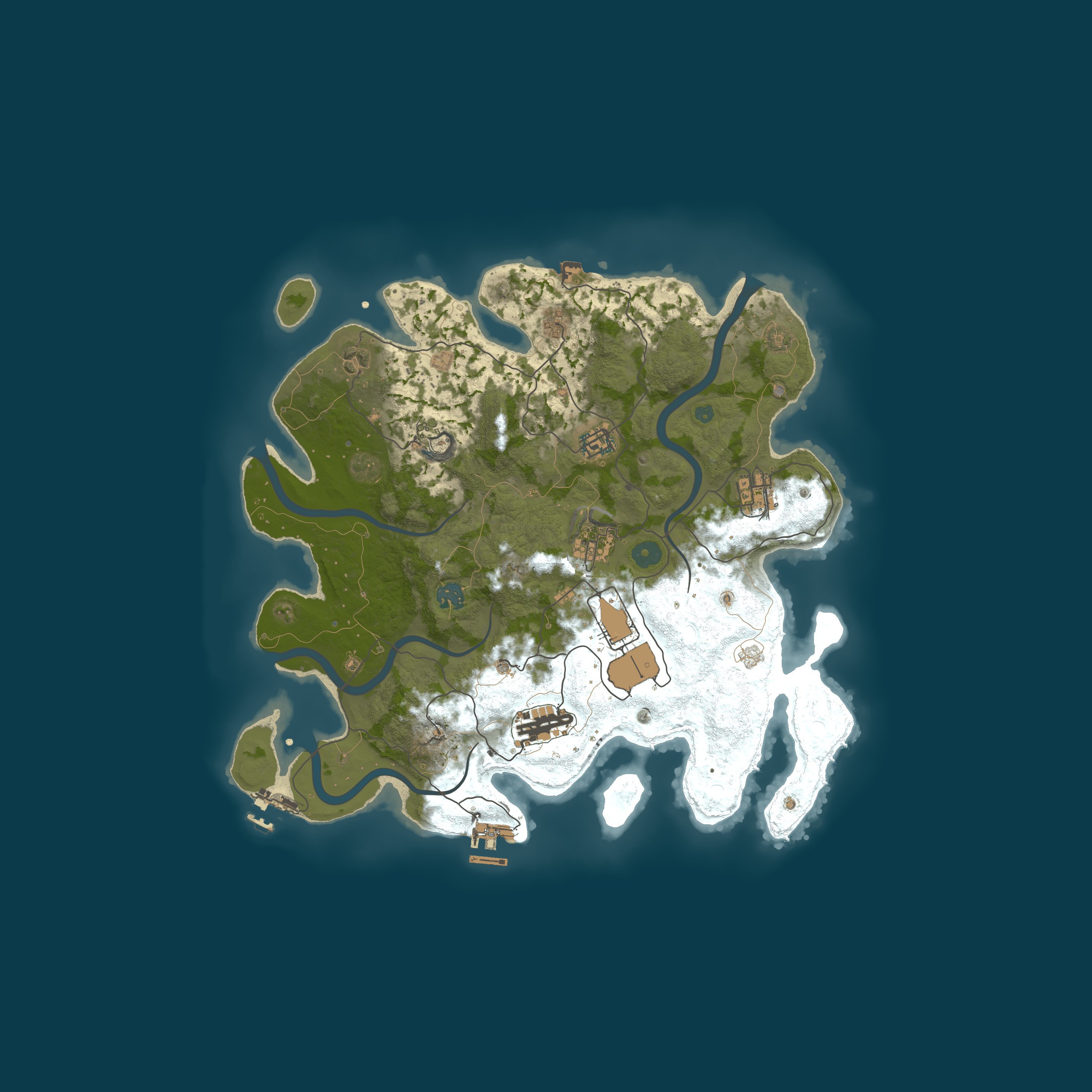 Карта сервера