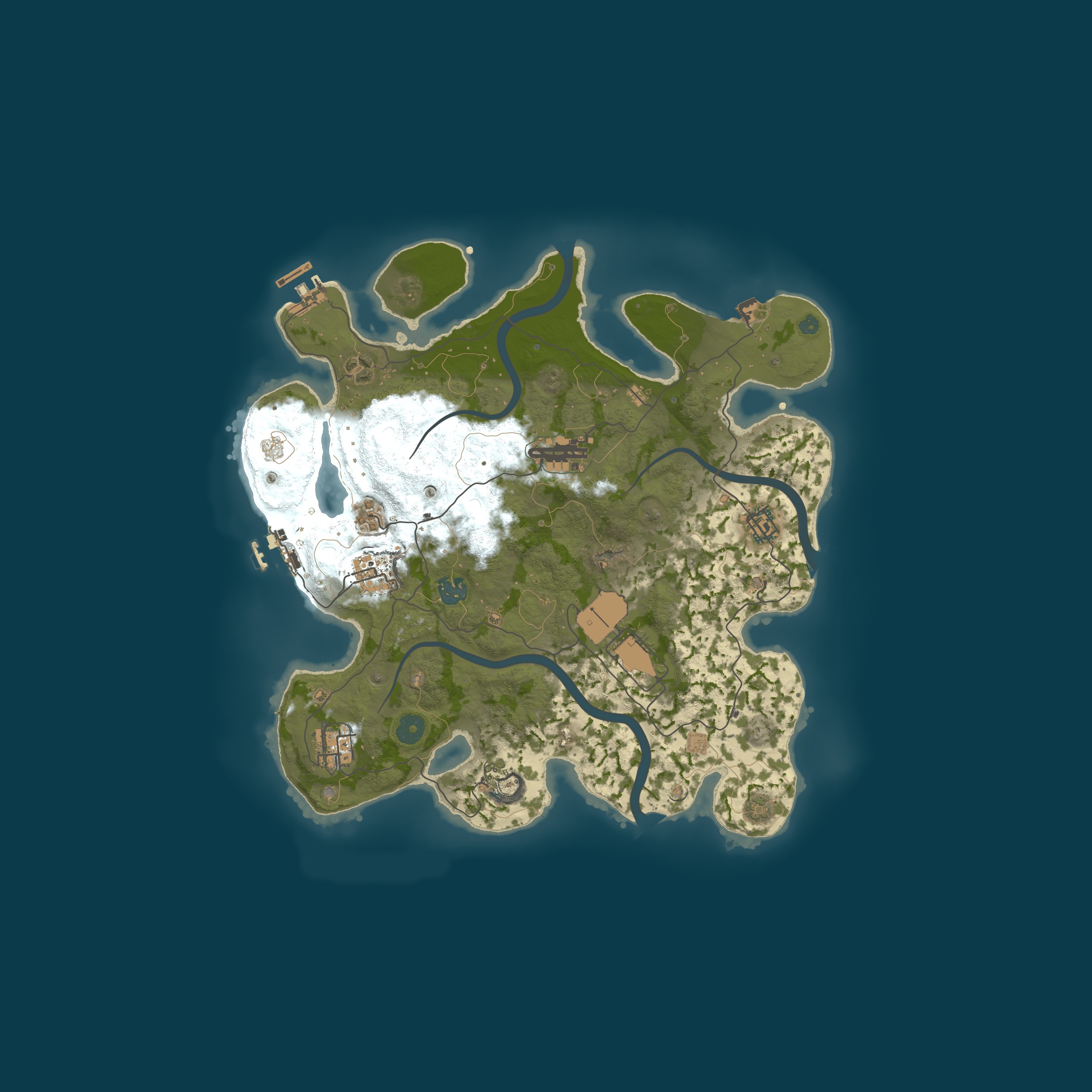 Карта сервера