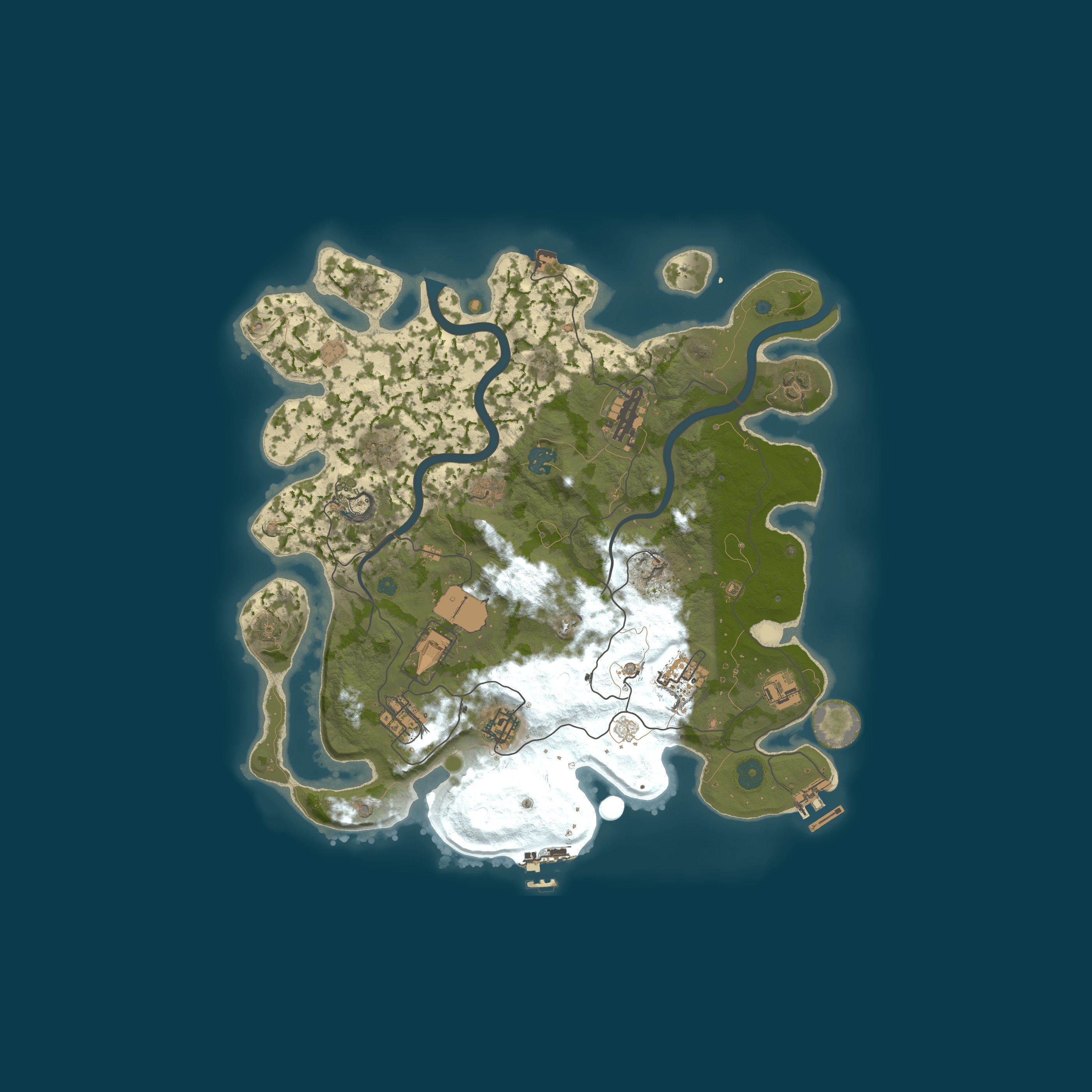 Rust map 3600/1337