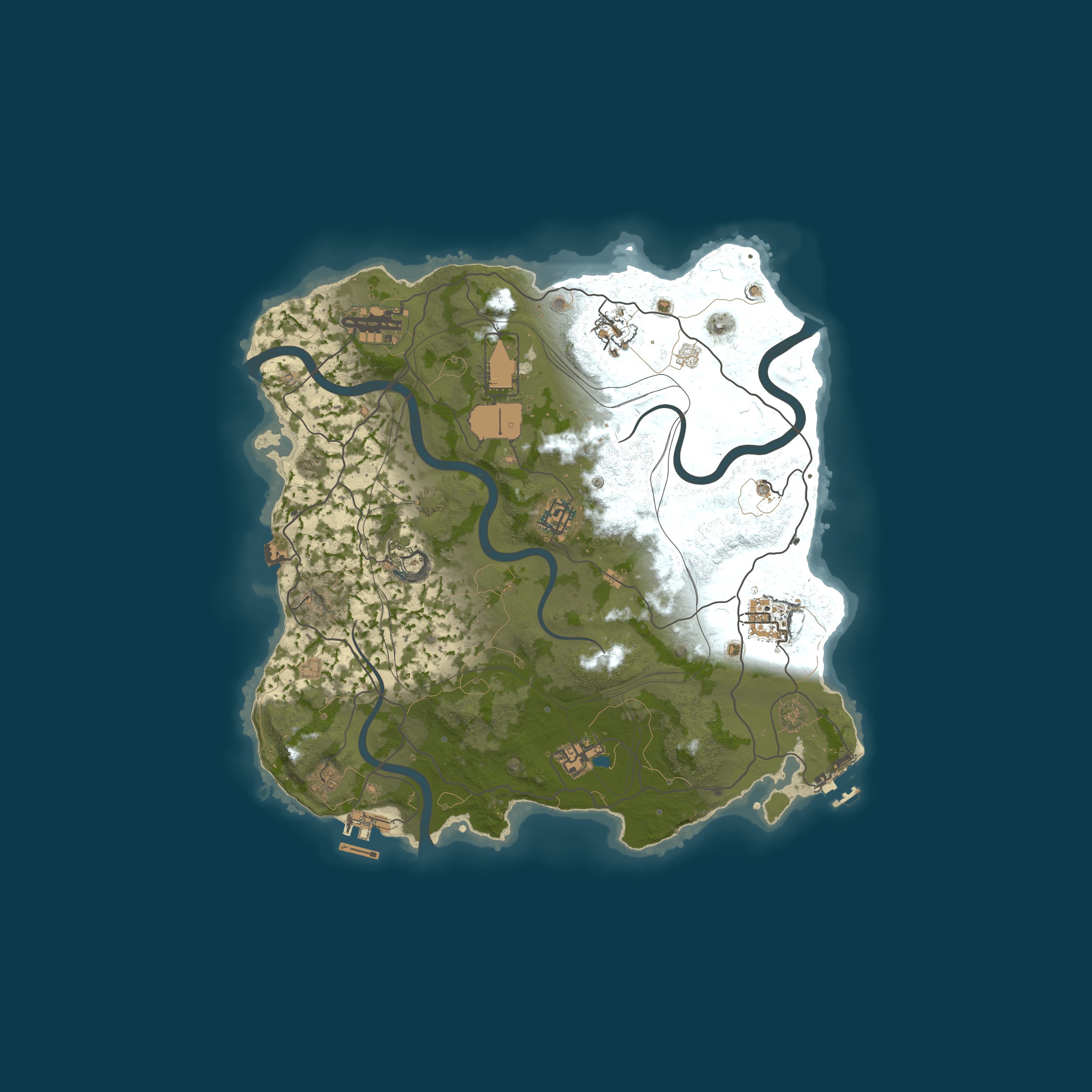 Map for WARBANDITS.GG EU 5X No BPs |Loot++|PvP|MyMini|Shop|X5 JUST WIPE