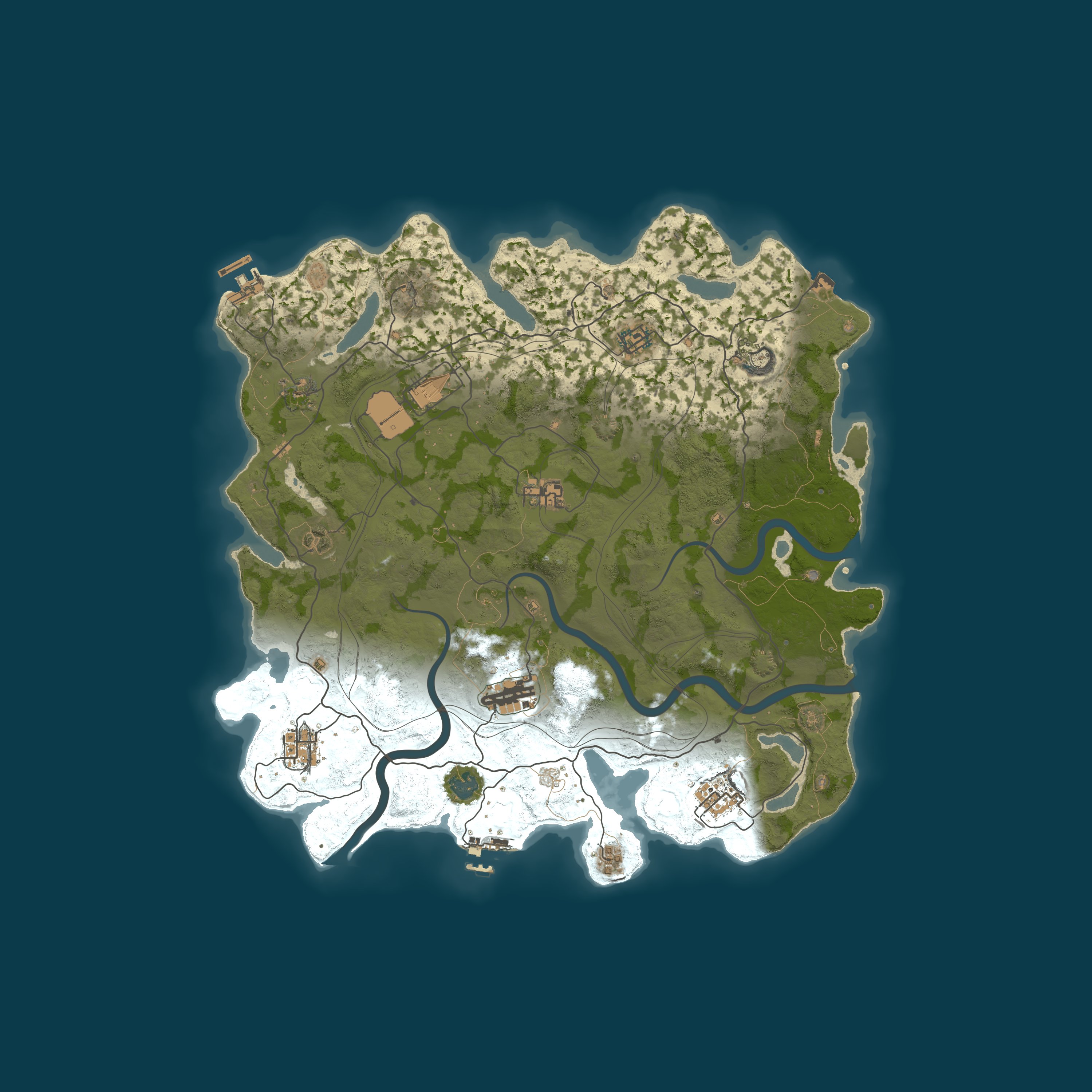 Map for My Rust Server