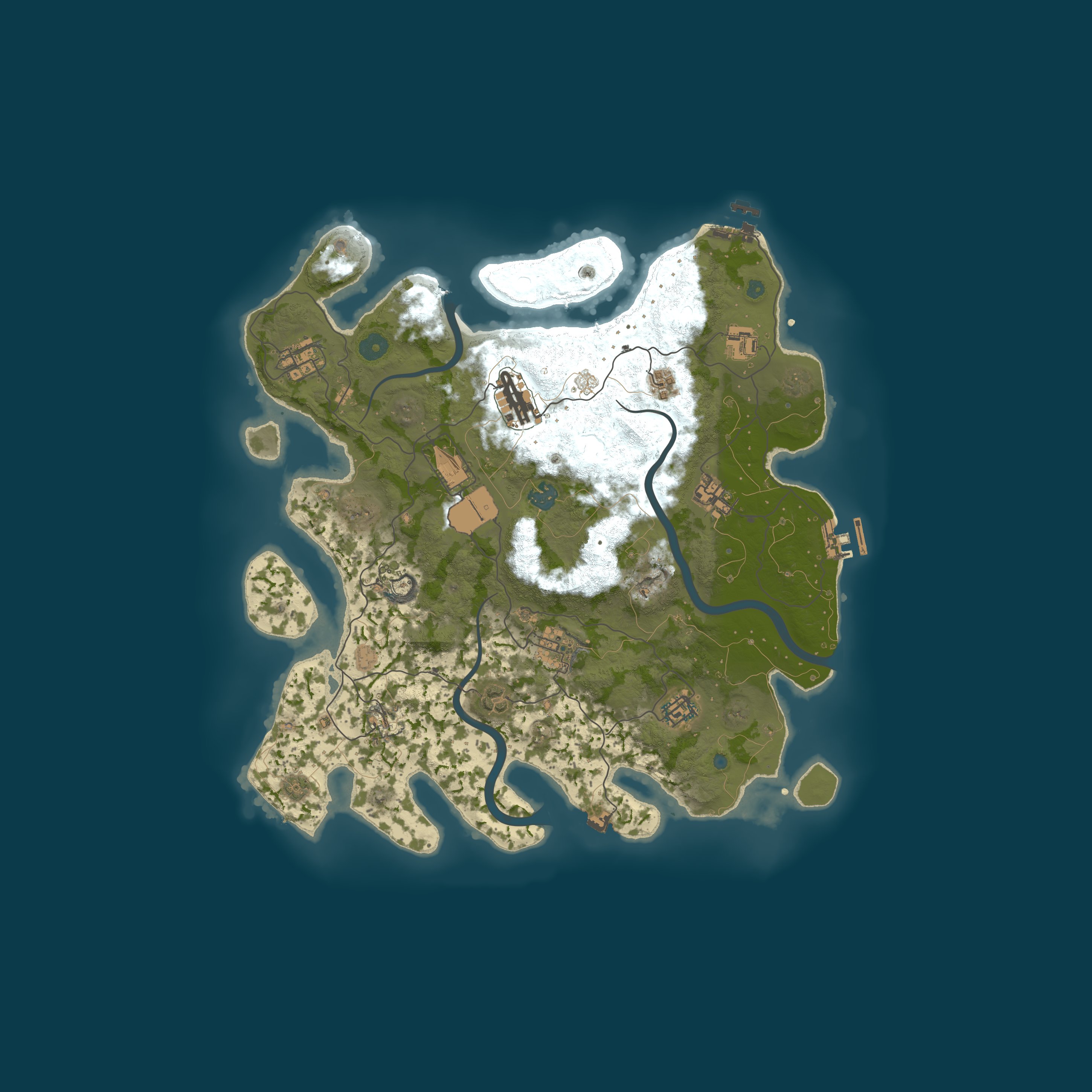 Procedural Map map