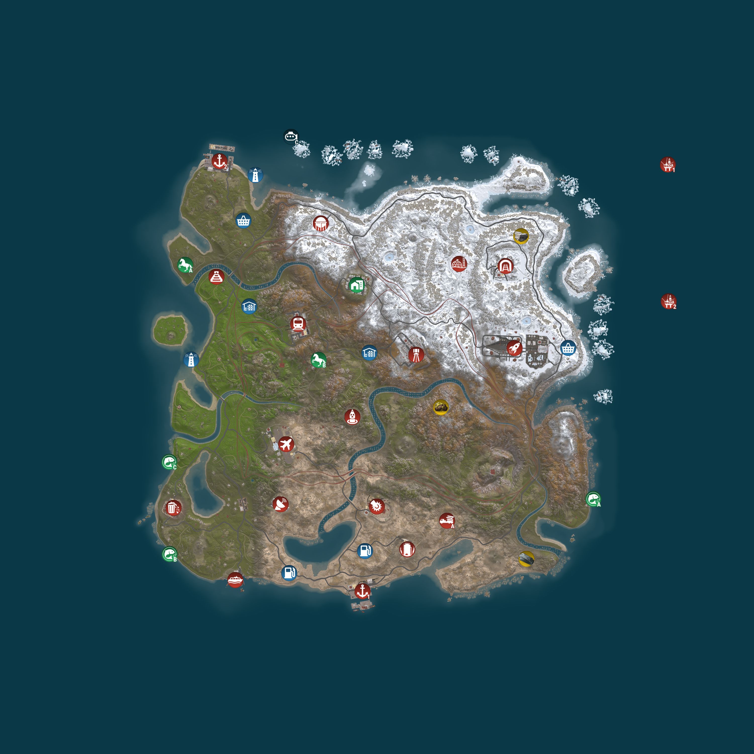 Map for Magic Rust #6 — Modded 2x (Solo/Duo/Trio) | Baйп 11.05