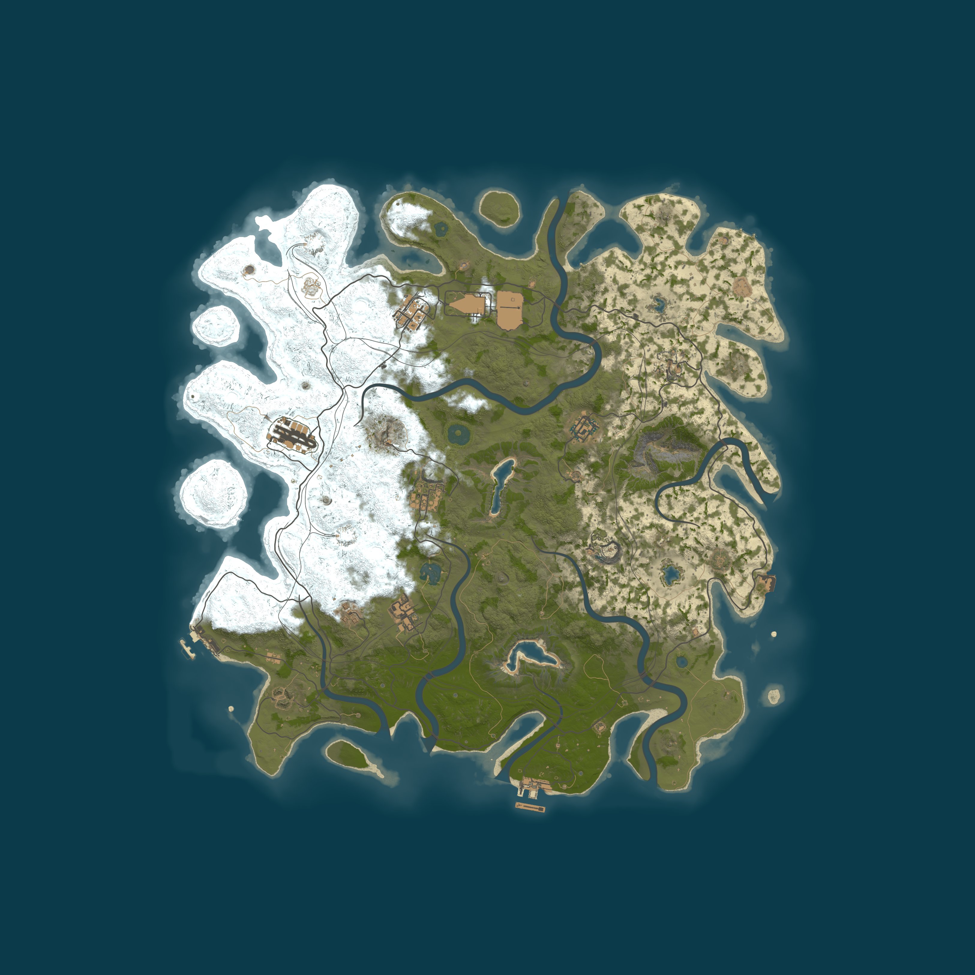 Карта сервера