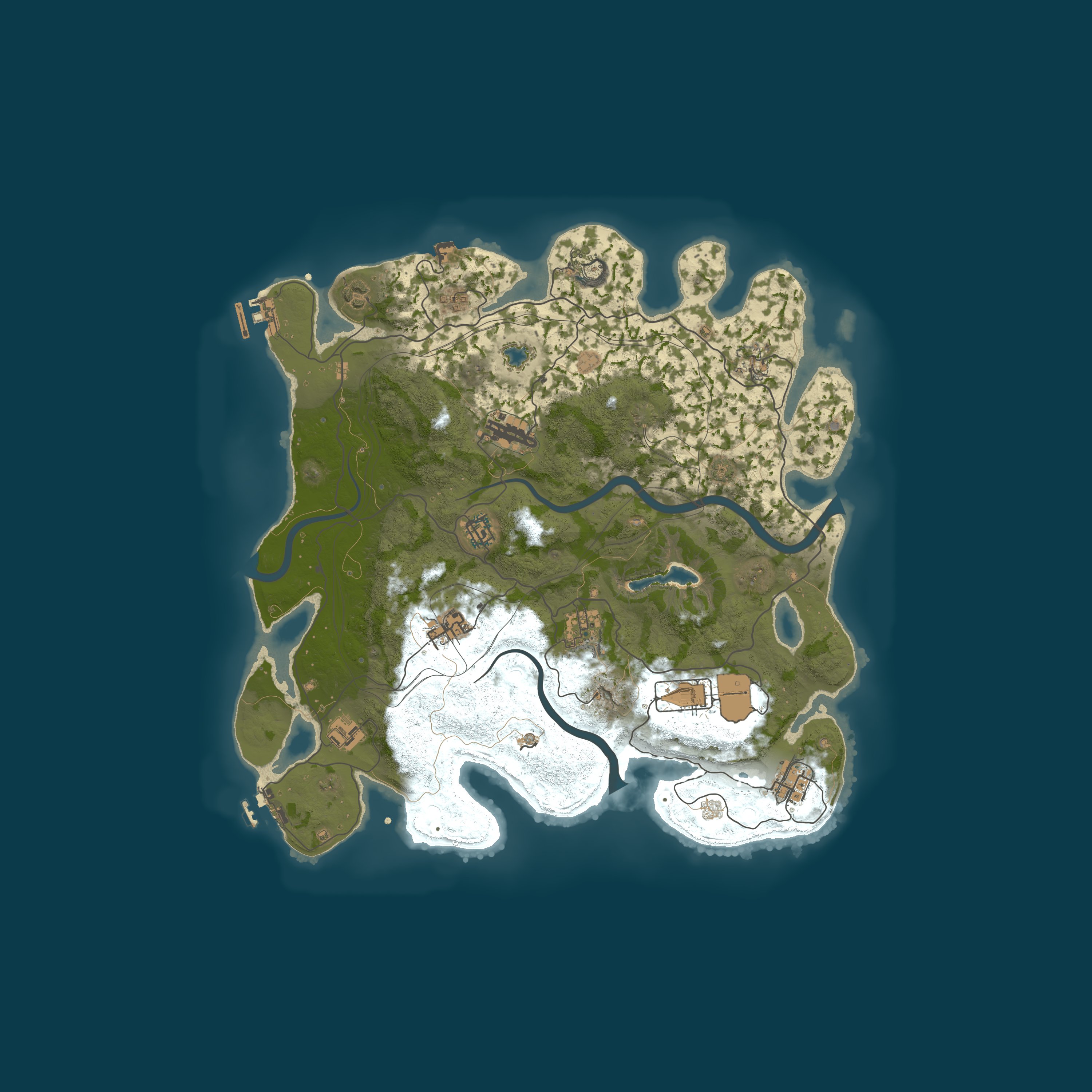 Map for Rusty Moose |US Small|