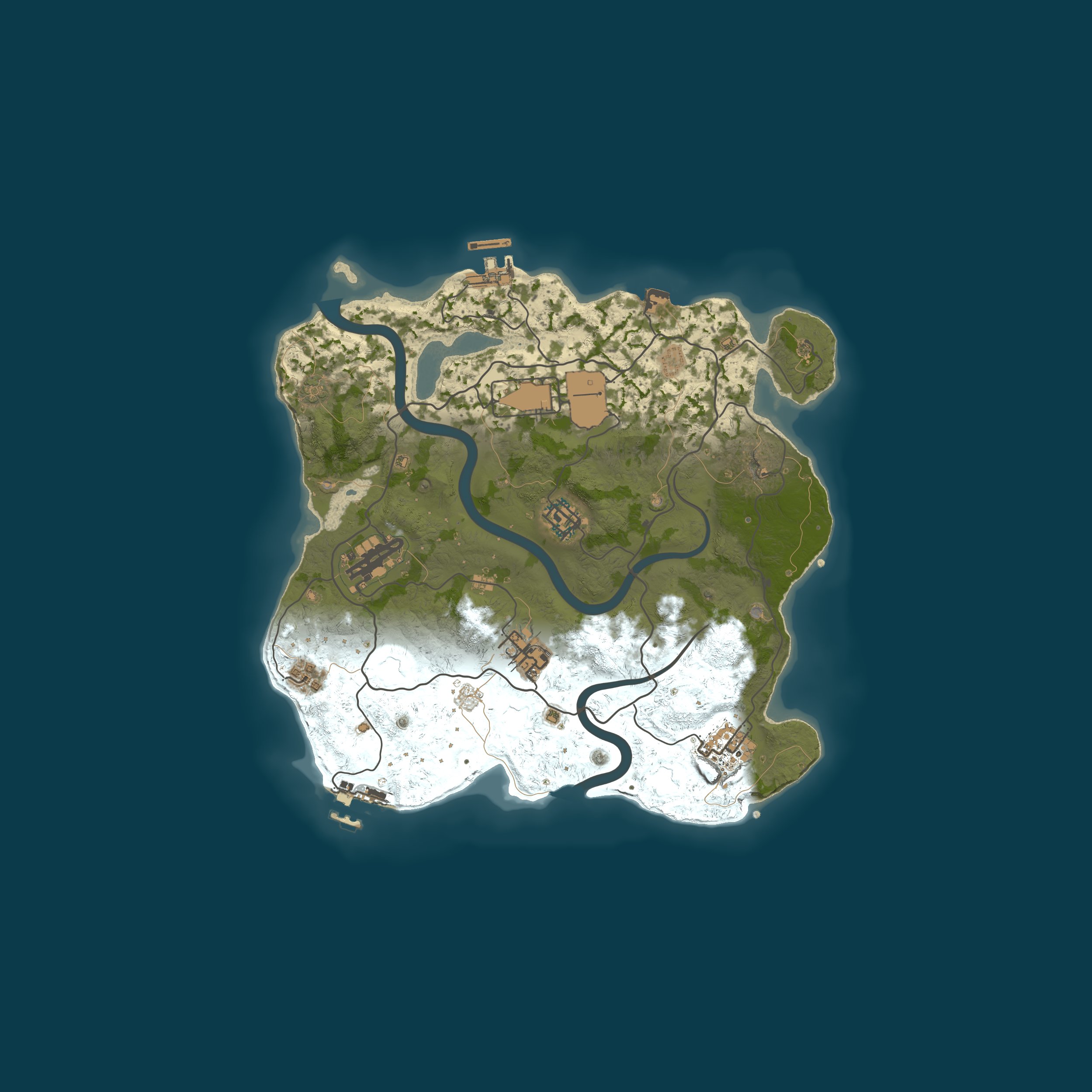 Карта сервера