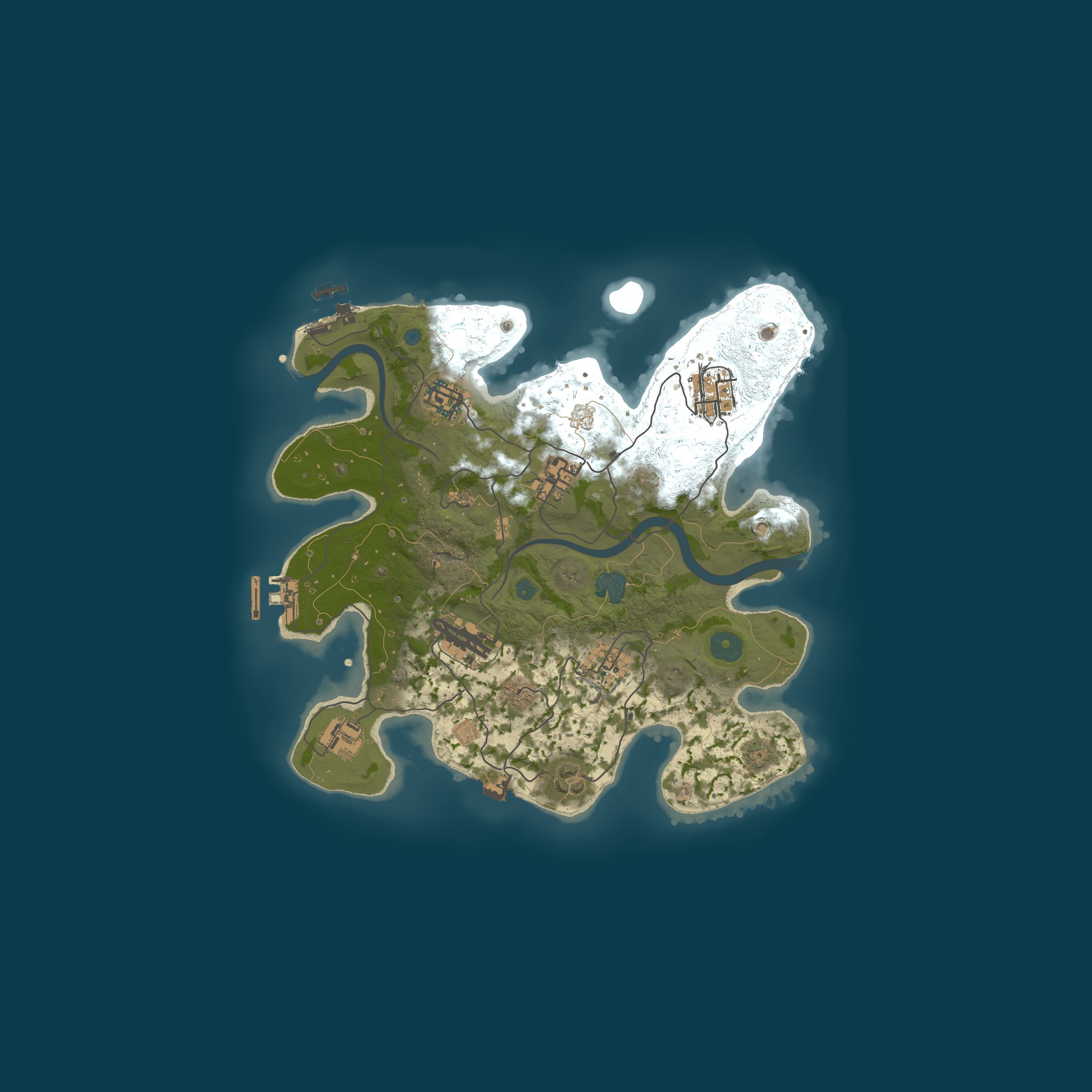 Rust map 3000/40208