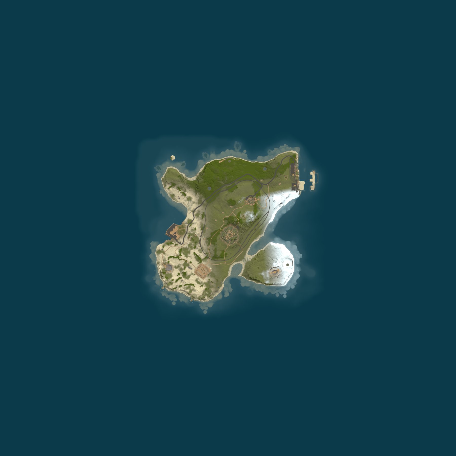 Map for [LATAM] LunaRust x1000000 | Battlefield|Loadout|Kits|PVP