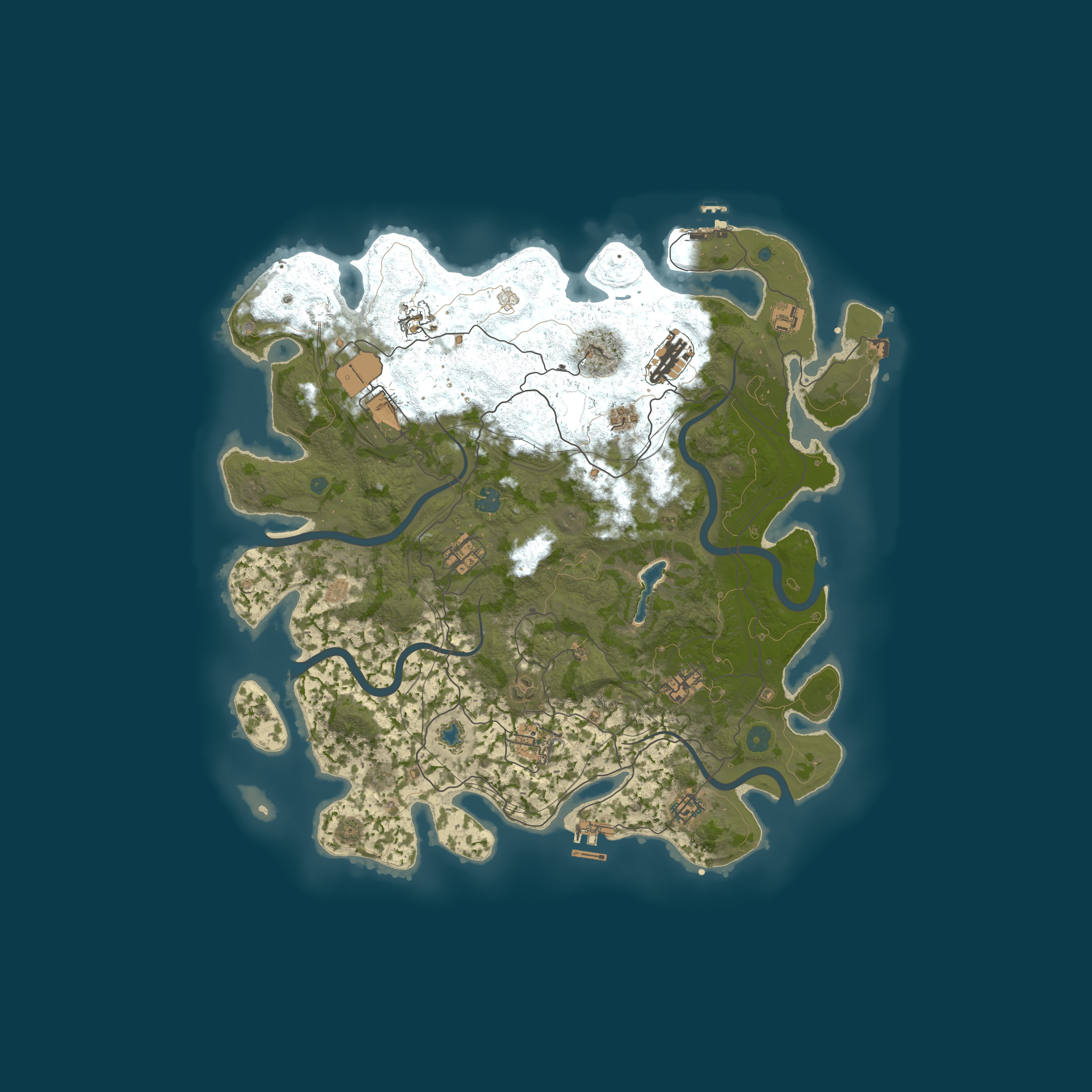 Map for SafeHouse 5x Extreme PvE