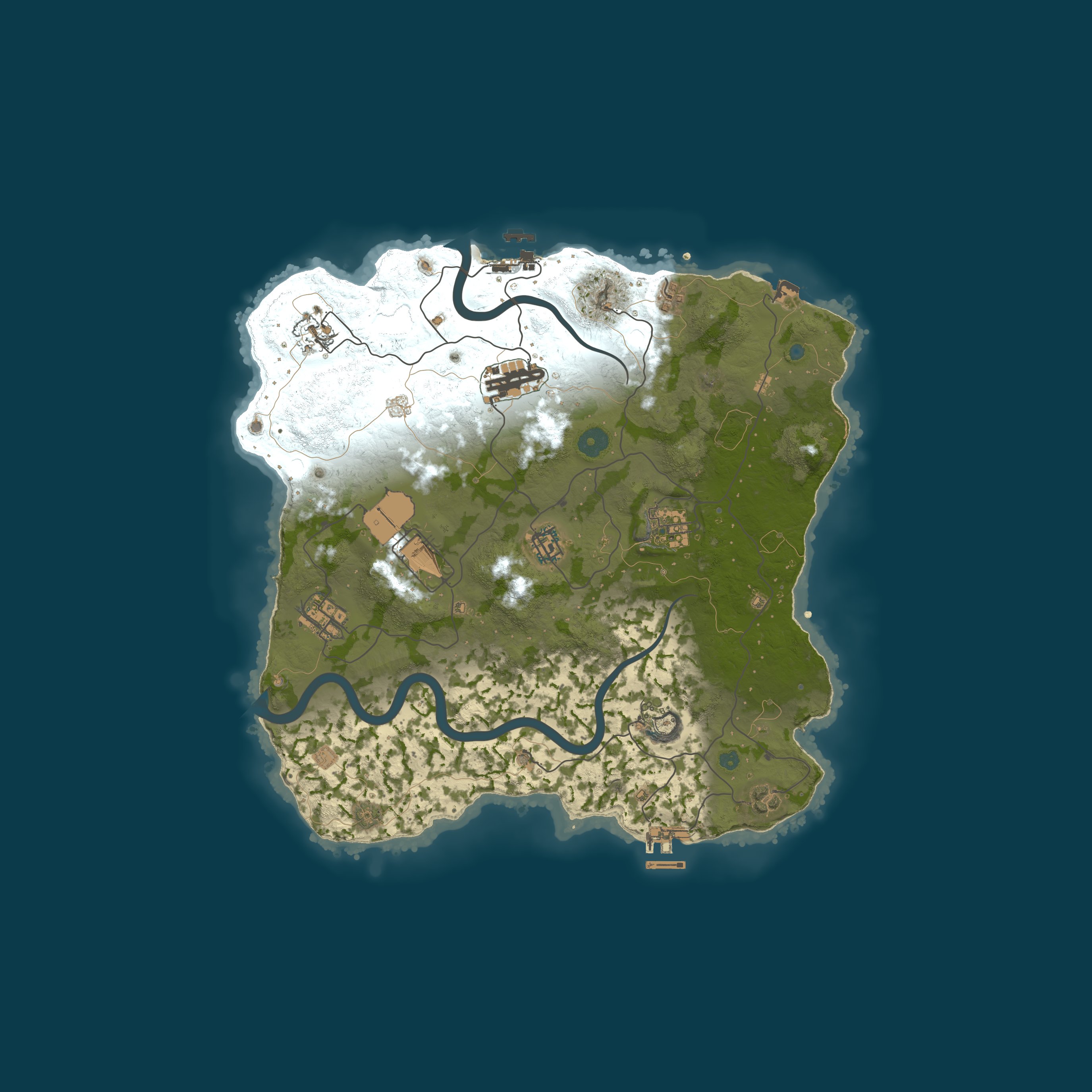 Rust map 3500/1337
