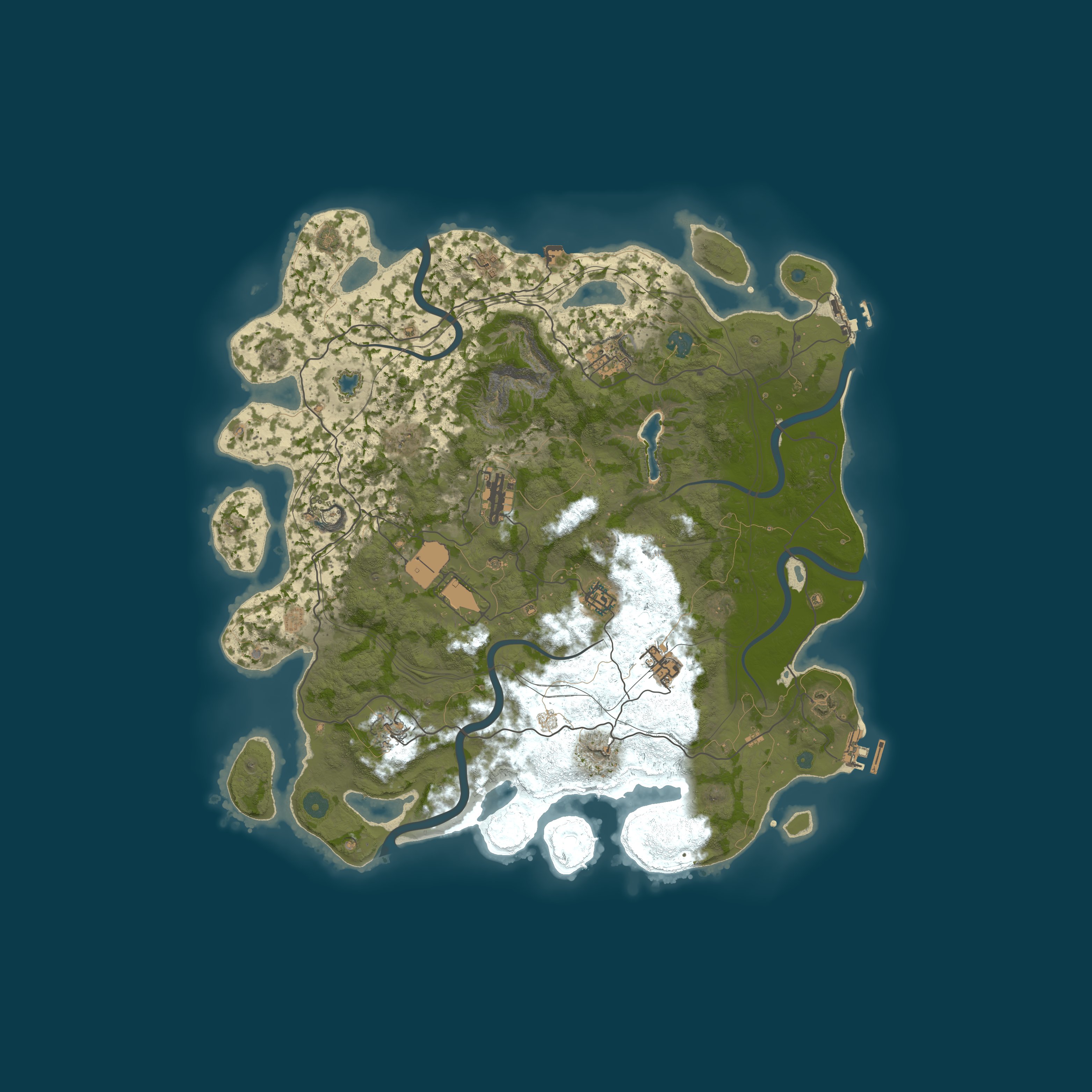 Карта сервера