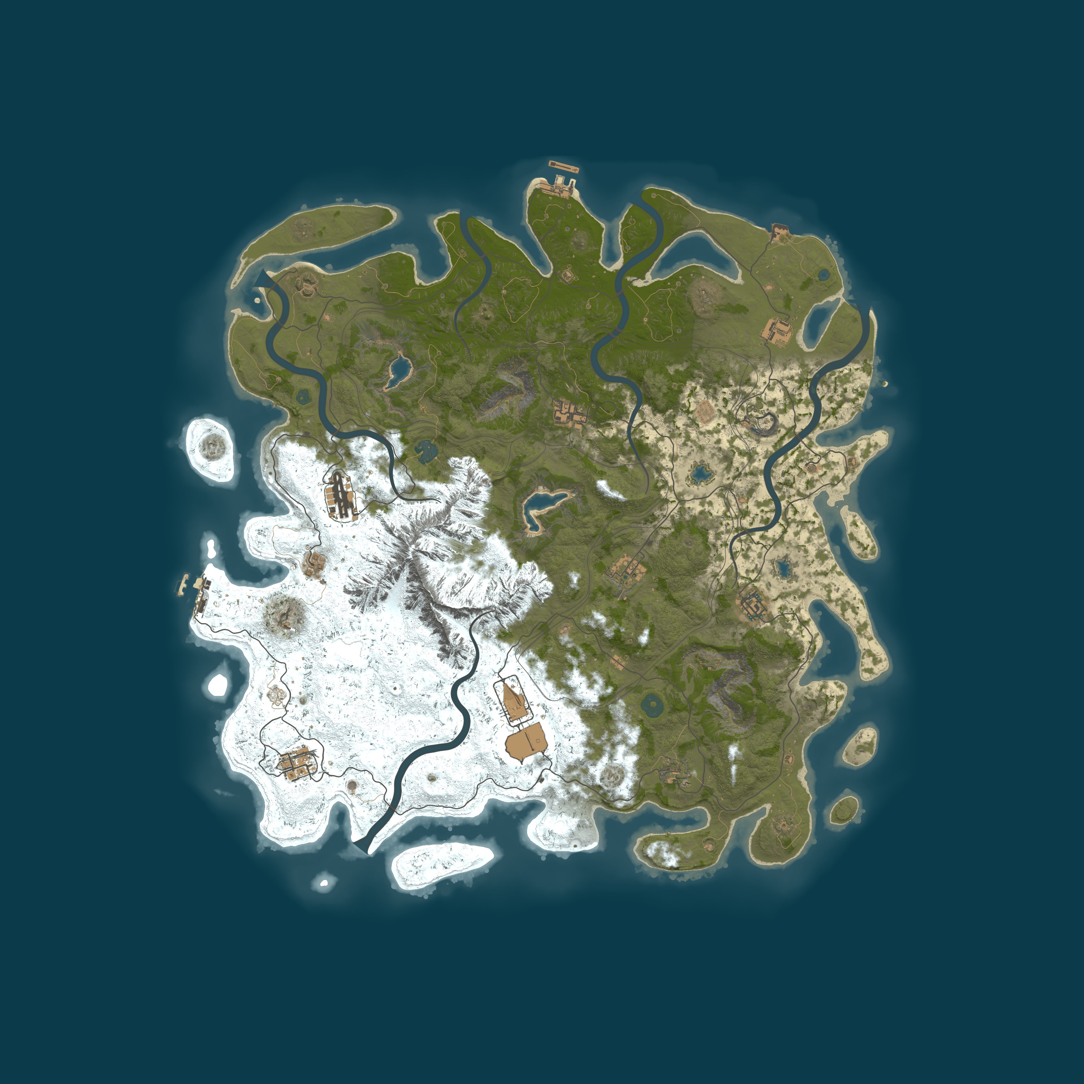 Map for The Rusty IceBerg 10x