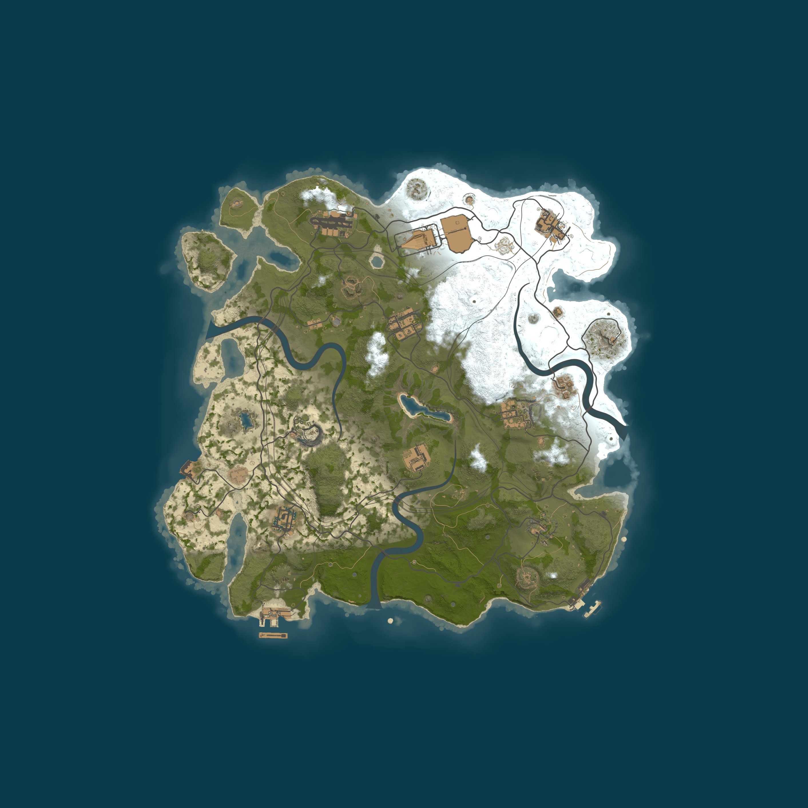 Rust map 3650/1337