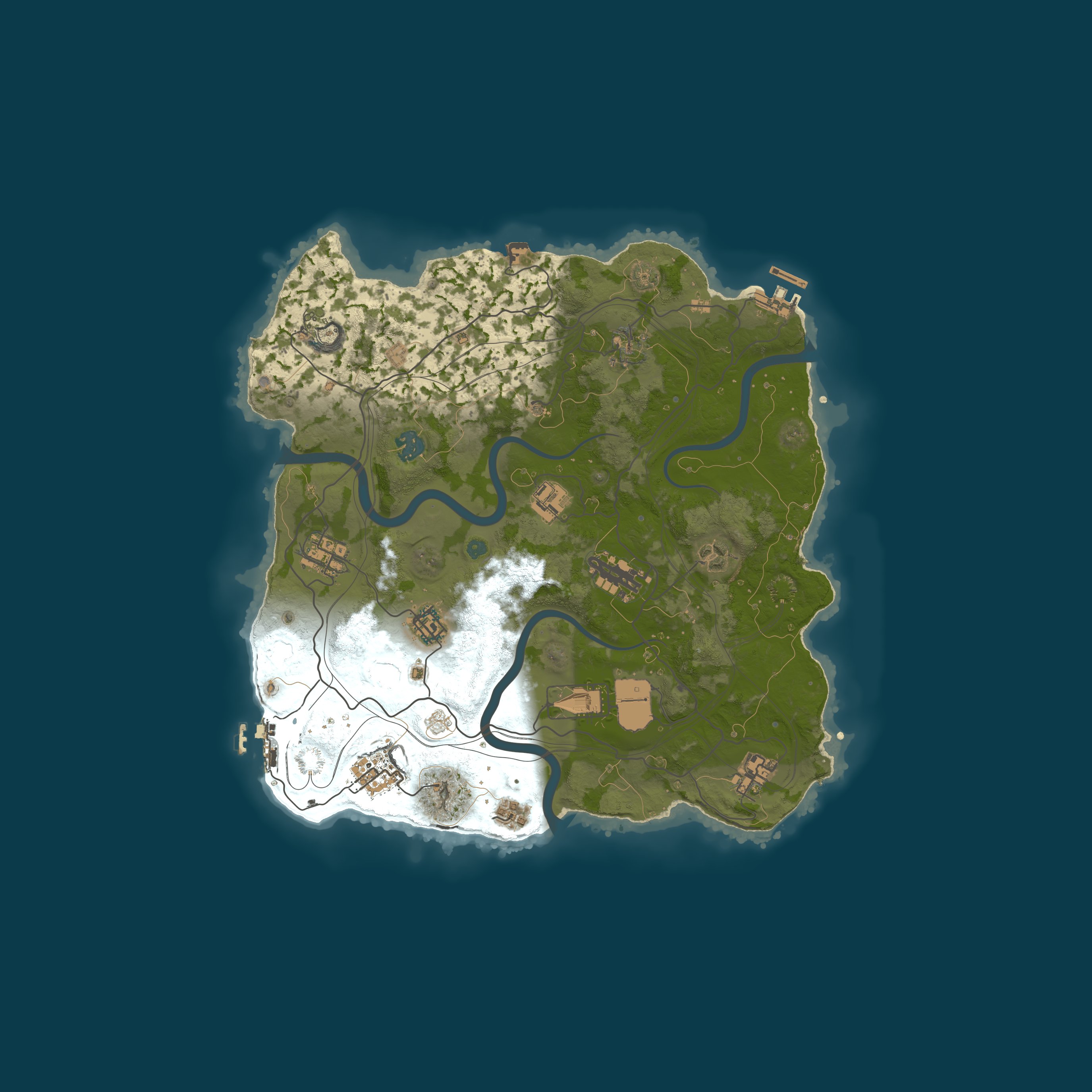Rust map 3500/1337