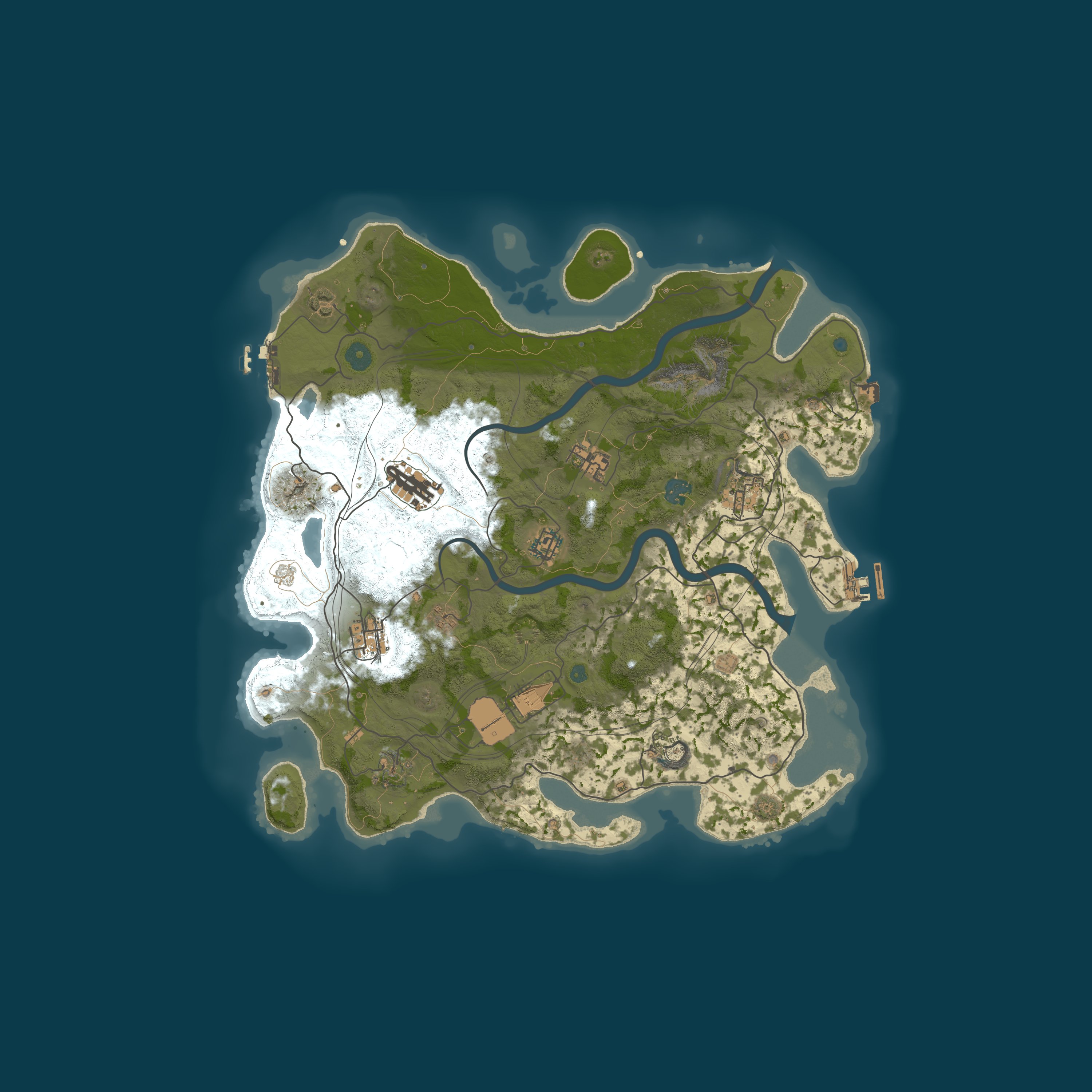 Rust map 4000/1337