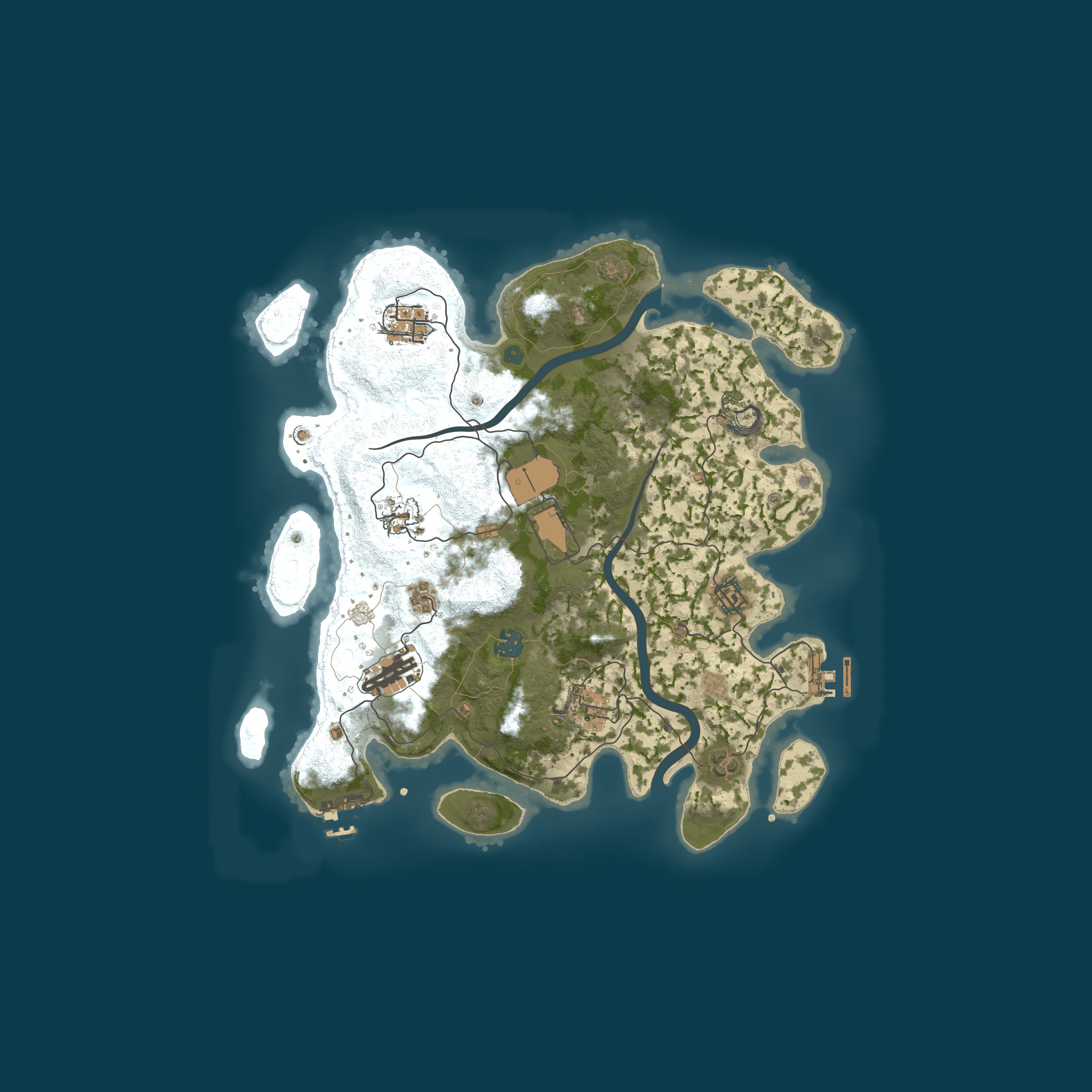 Карта сервера