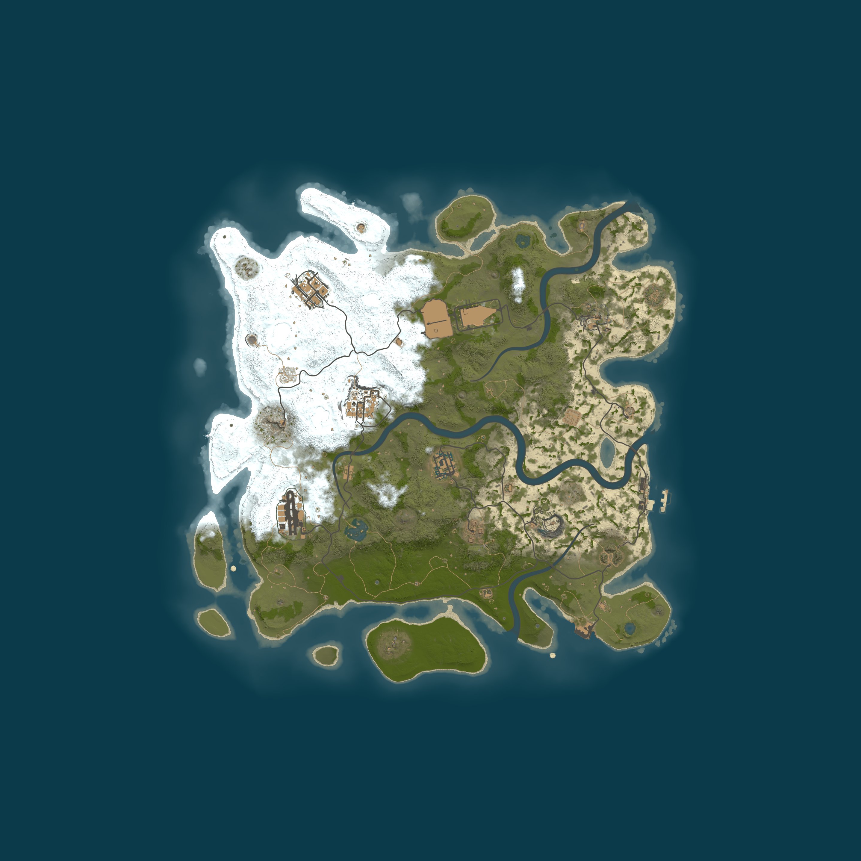 Map for ОСТРОВ