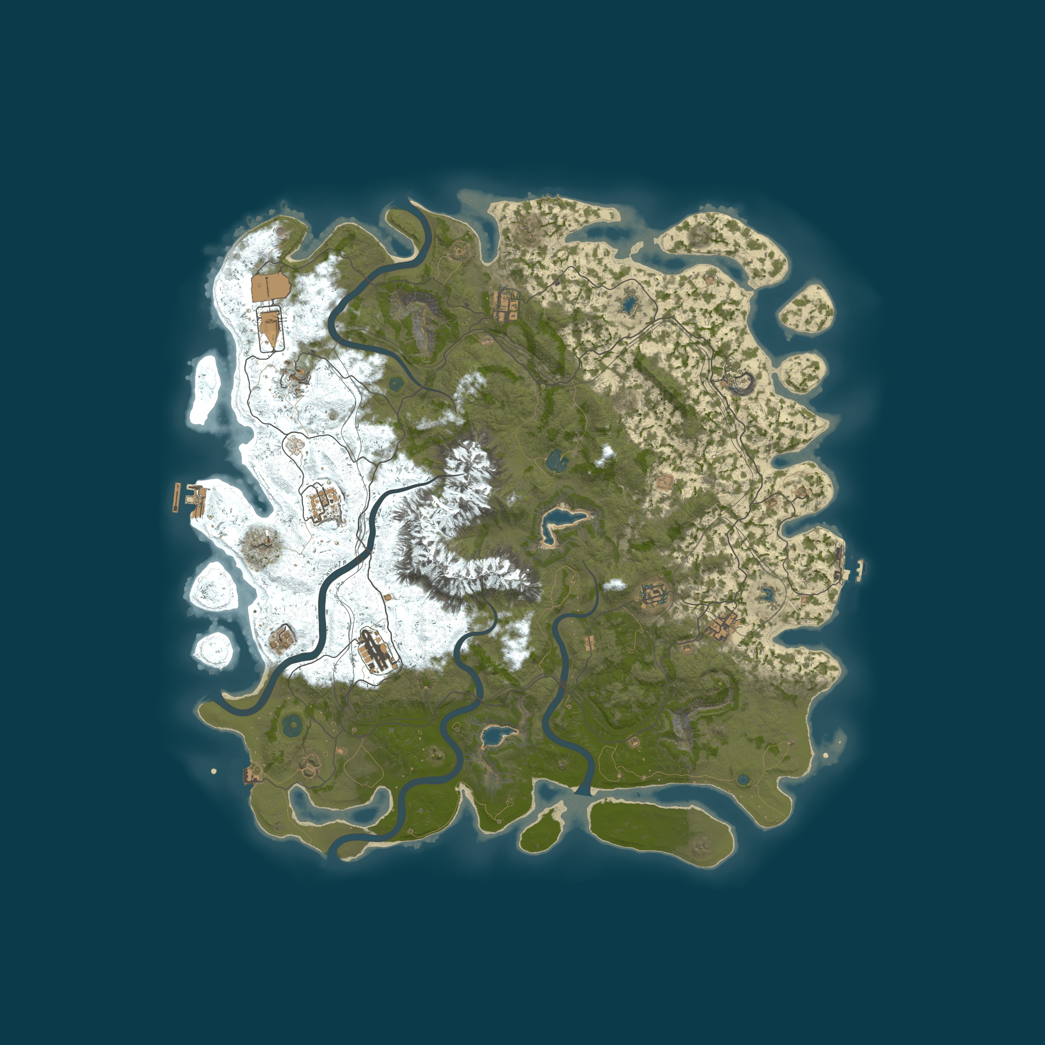 Map for Blitz Rust