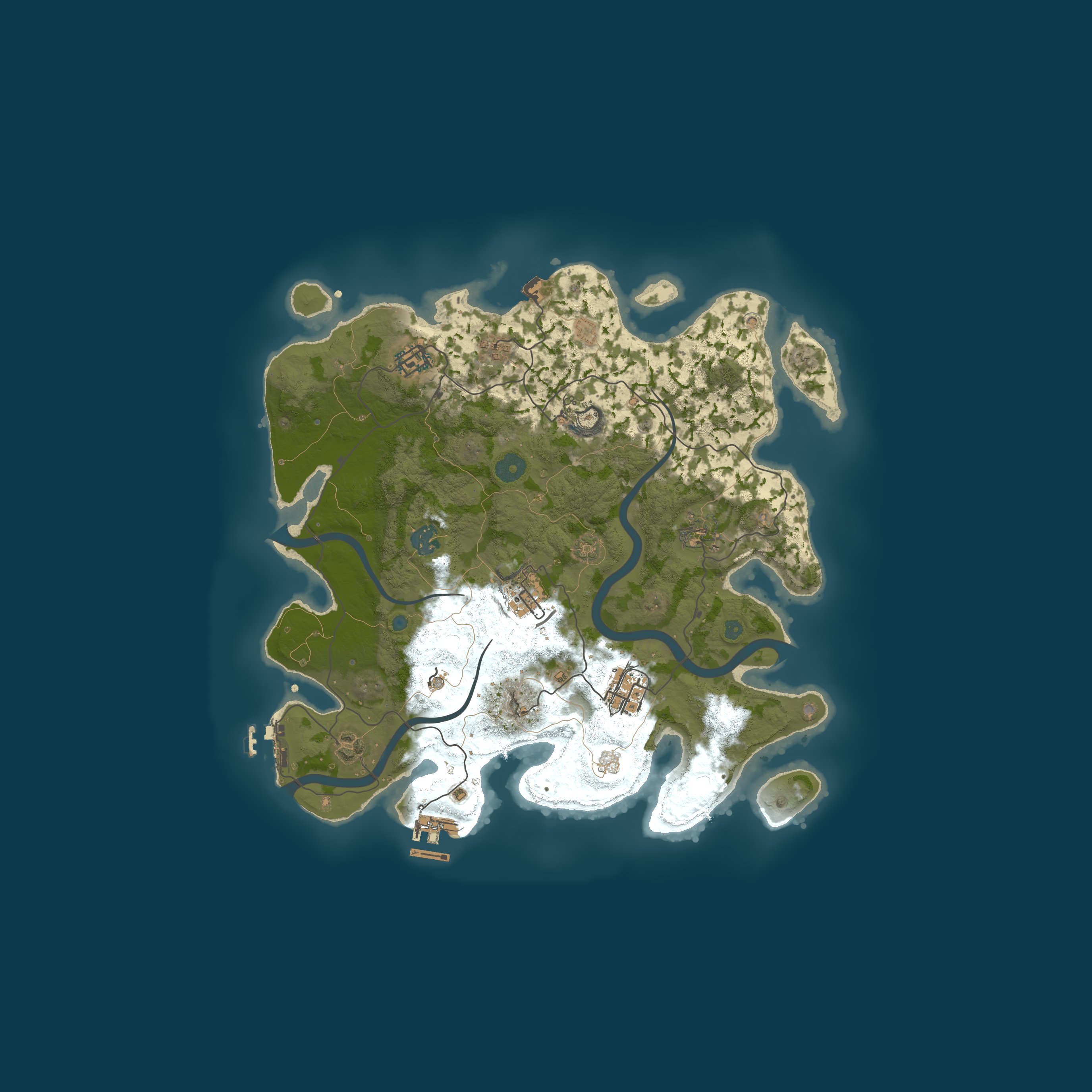 Map for Rust Colombia