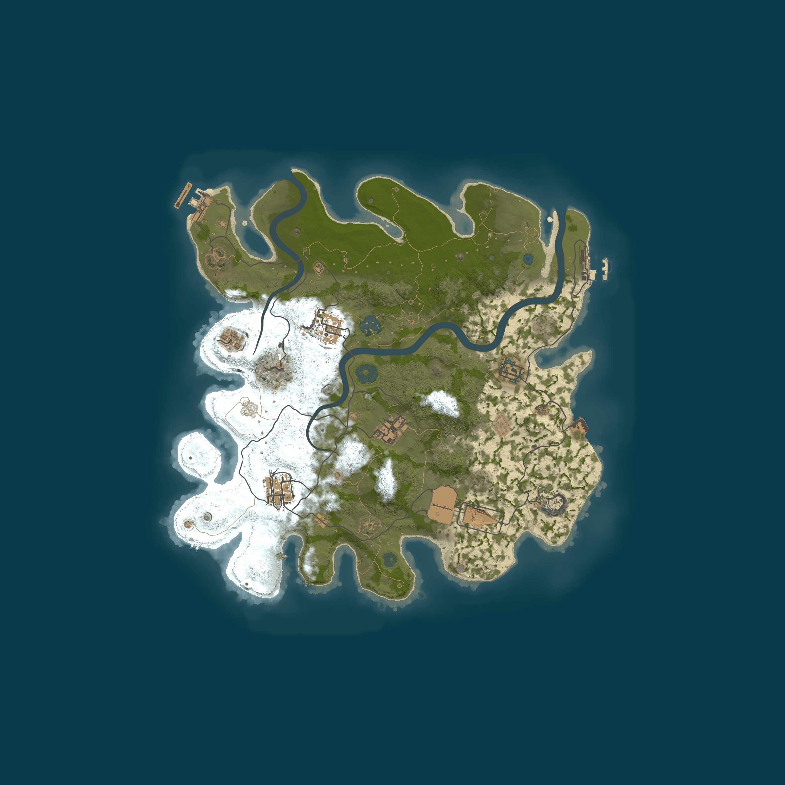Map for [EU/FR] RustFrance.net | Vanilla Solo/Duo/Trio | Wipe Fri 18:00