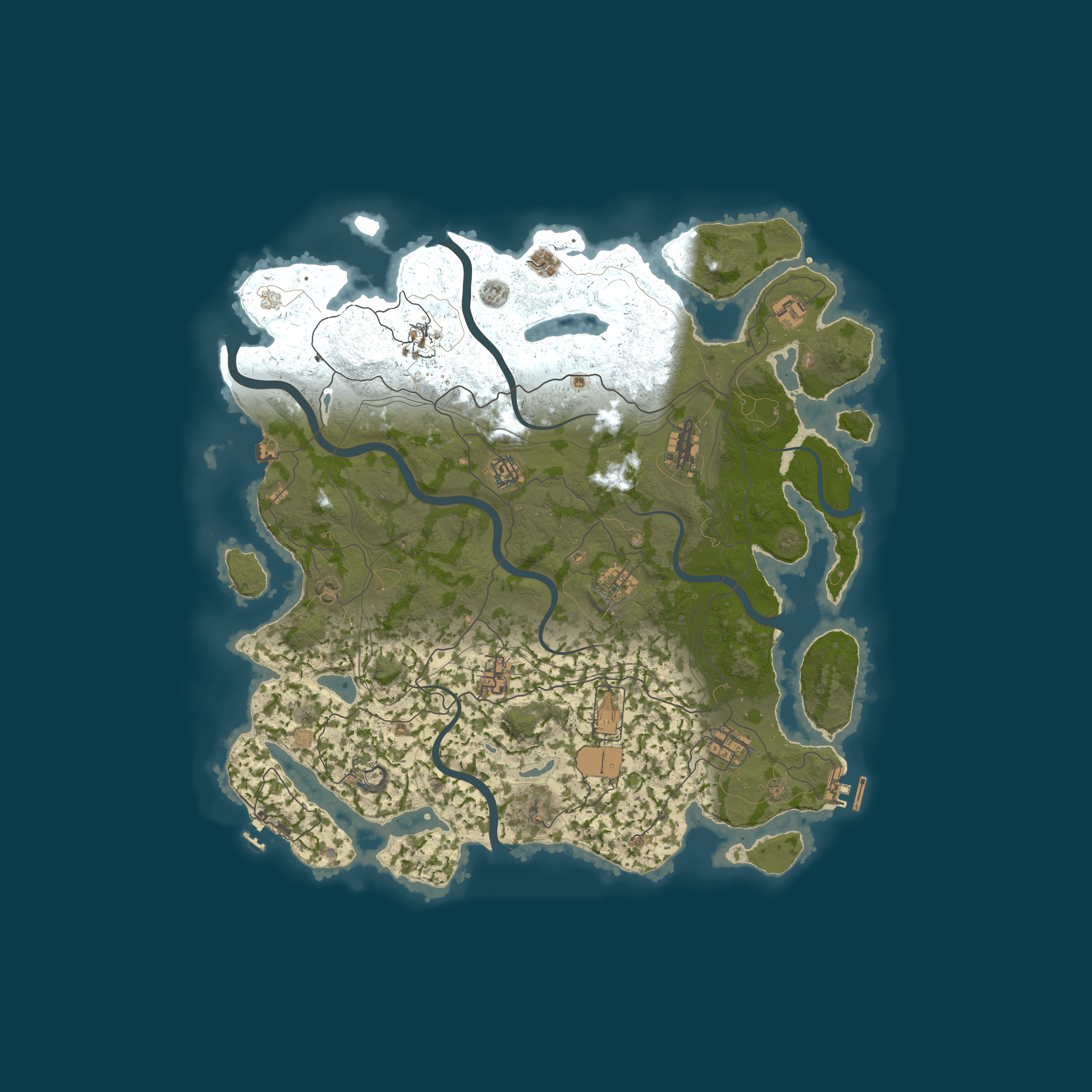 Map for [EU] Rustlantic | Solo/Duo/Trio | Discord | JUST WIPED
