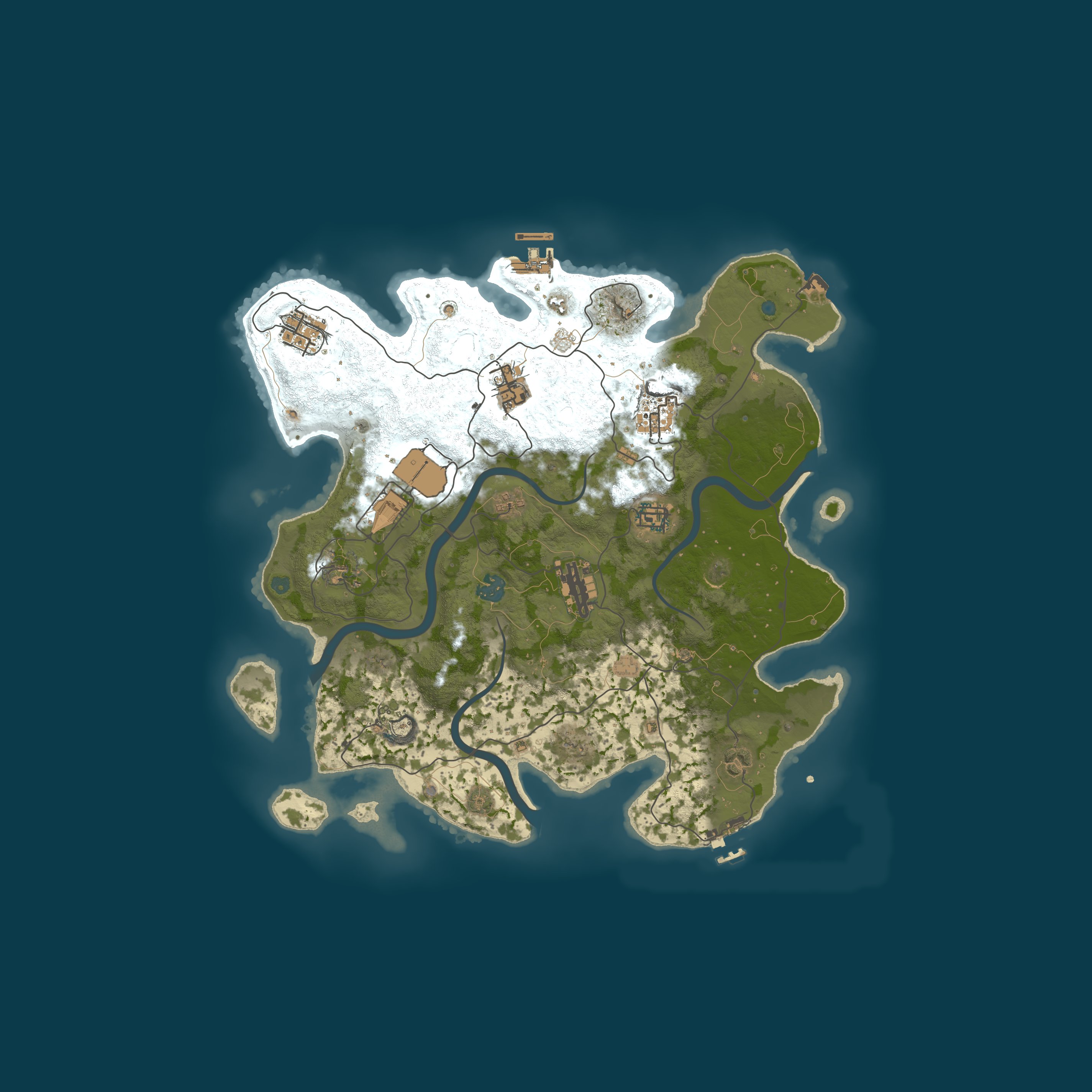 Map for RustMinigames