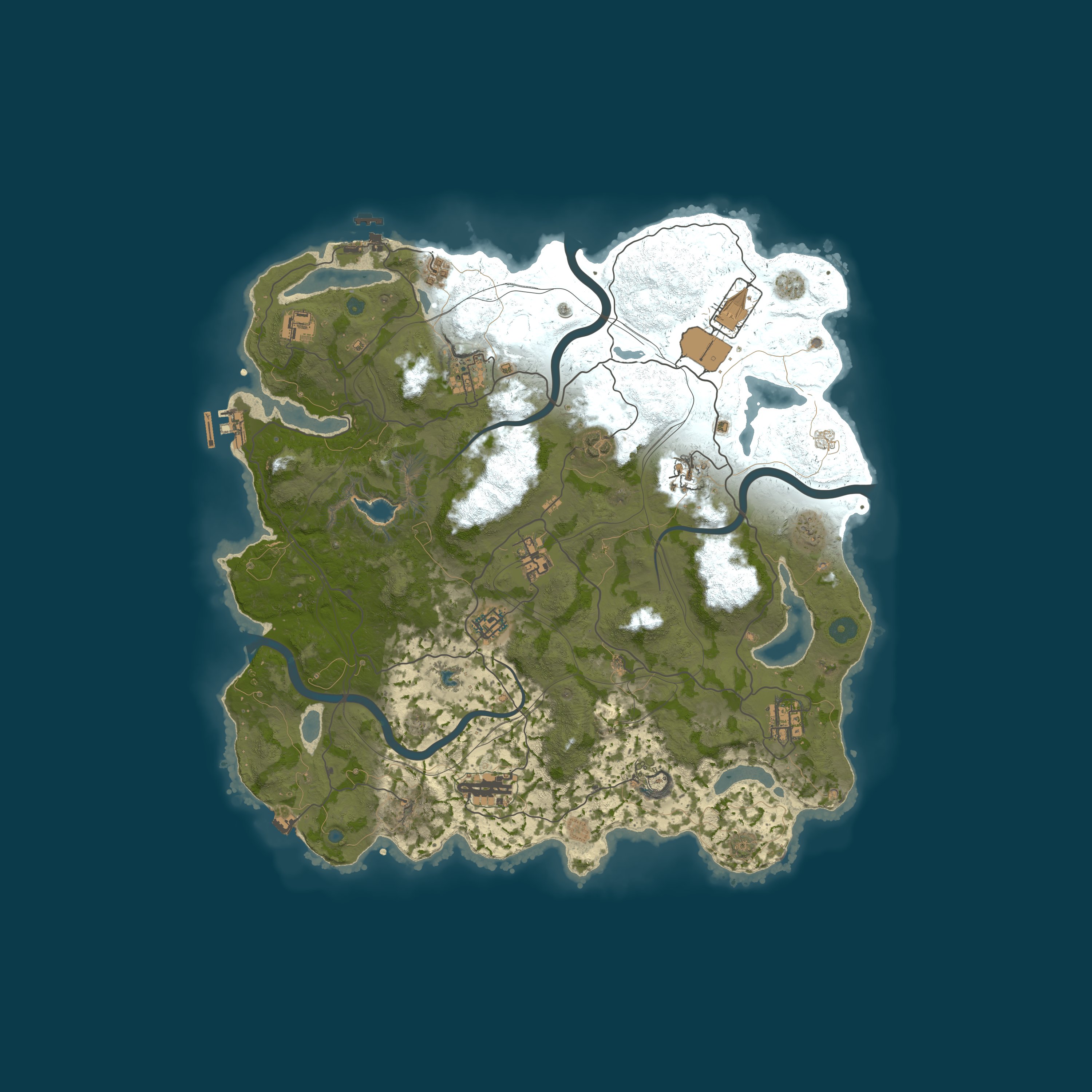 Rust map 4000/1337