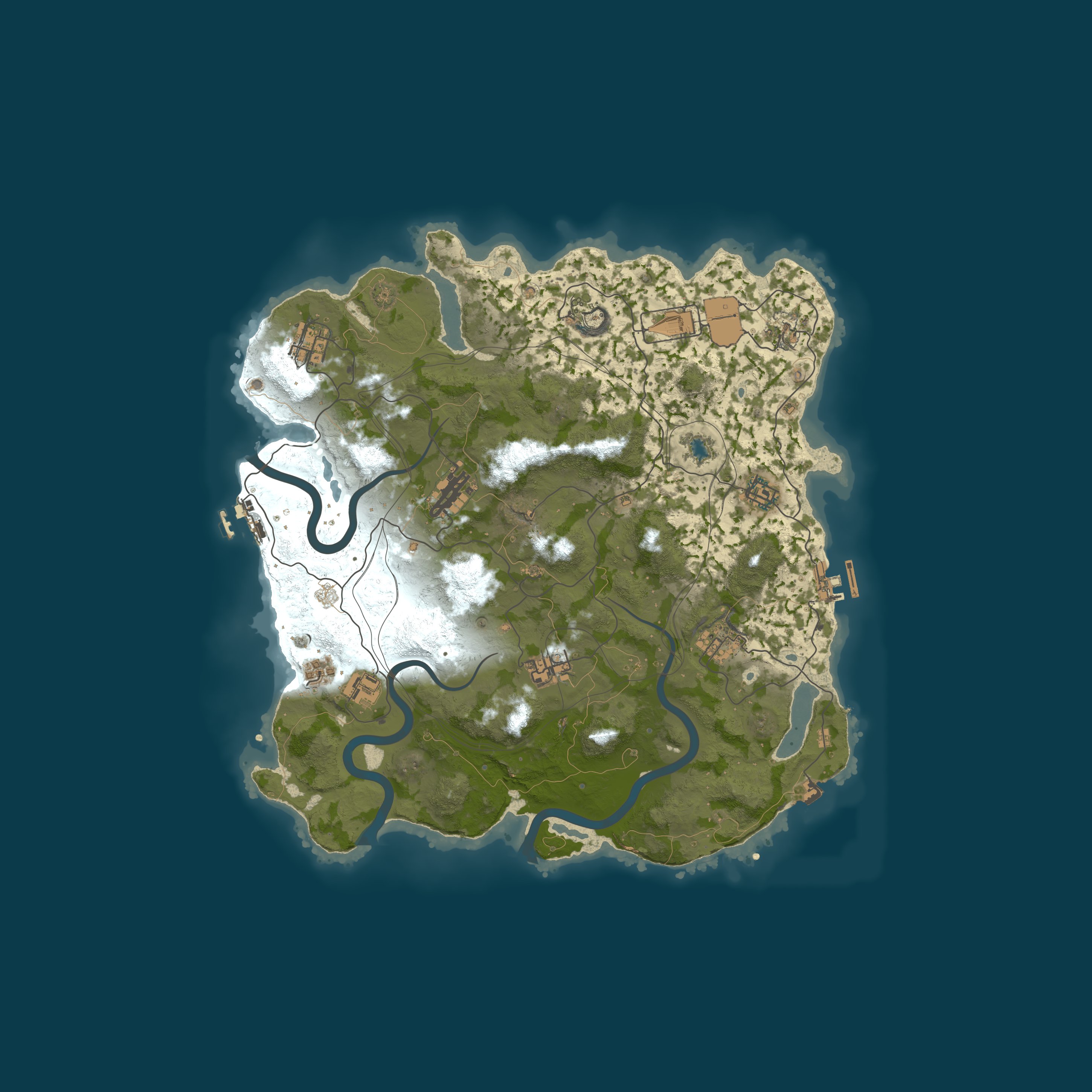 Procedural Map (Optimizado)
