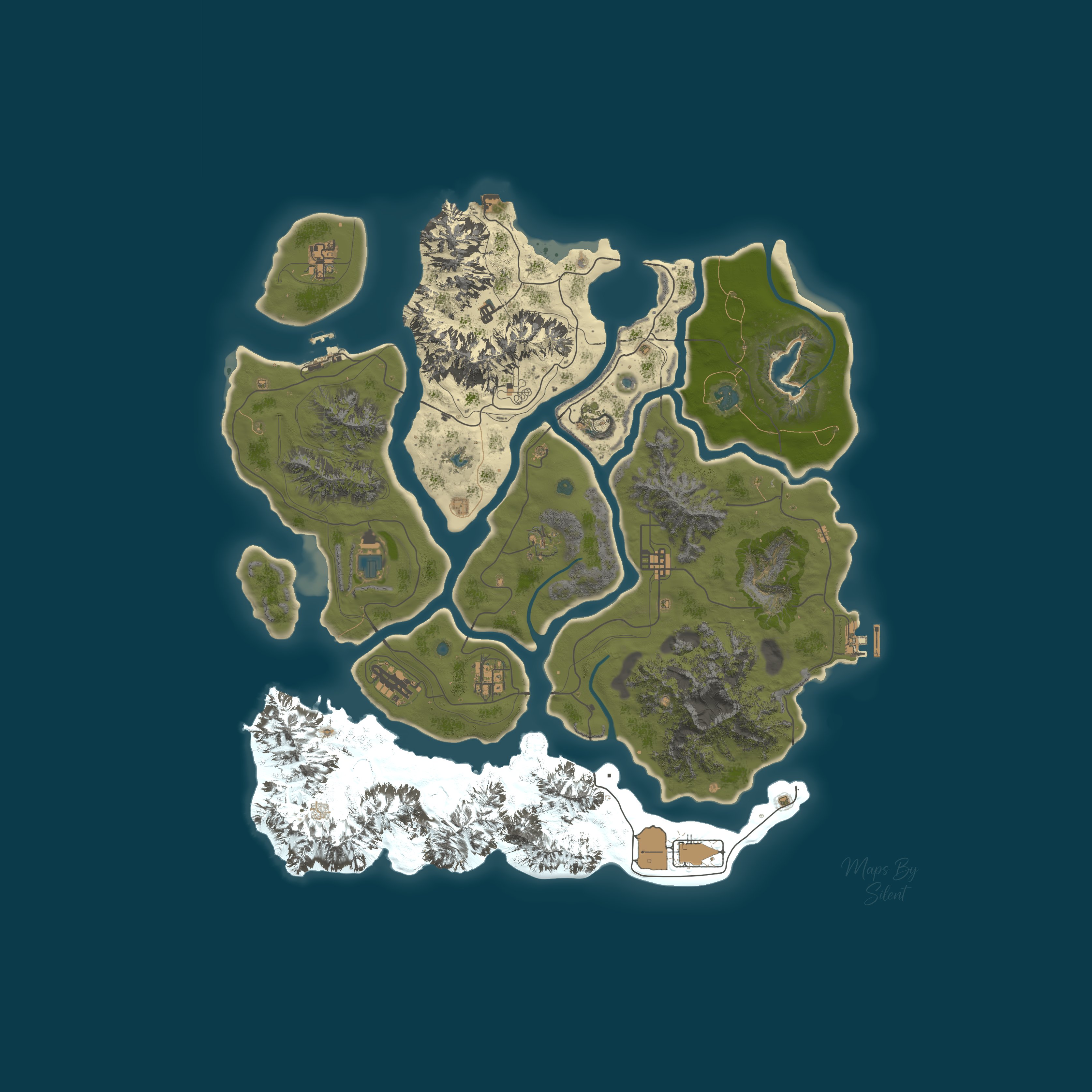 Map for [CDN] #1 Modded|PVE|X10|SKILLTREE|SKINBOX|SHOP|METROPOLIS