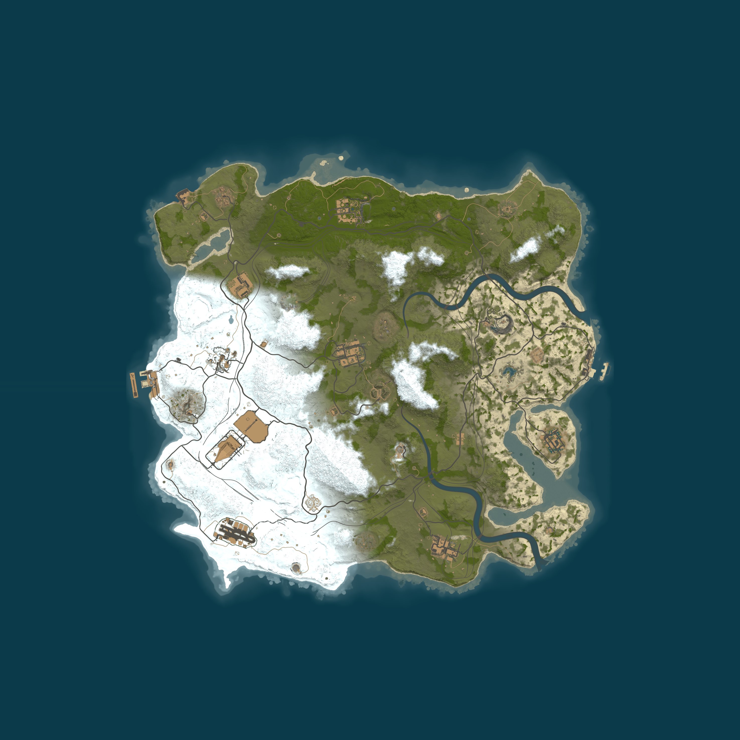 Rust map 3900/22985