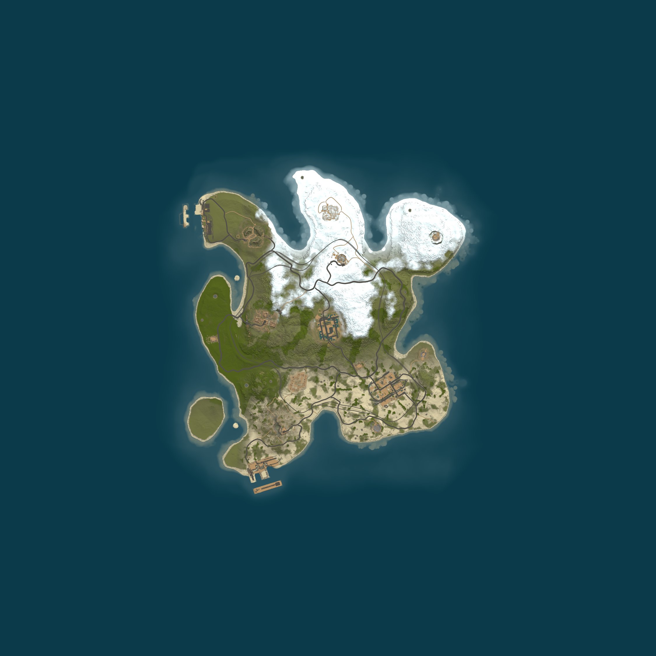 Map for RUST 212 | RUST MOROCCO | SOLO/DUO/TRIO | JUST WIPED | 07.05