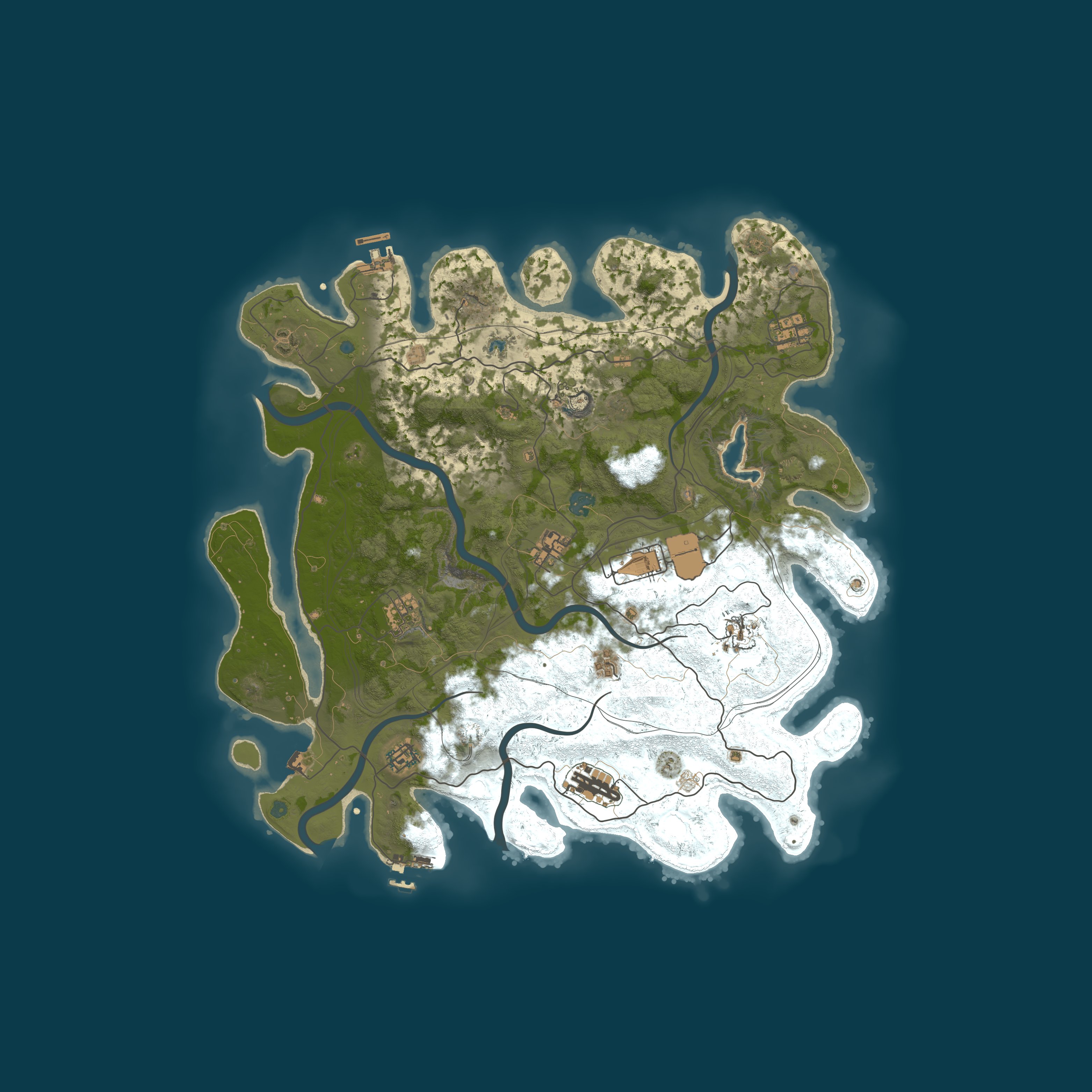 Map for 3x DESTINY OF WANTED | CZ/SK/EU | PVE | QUESTS | SKILLS | EVENT
