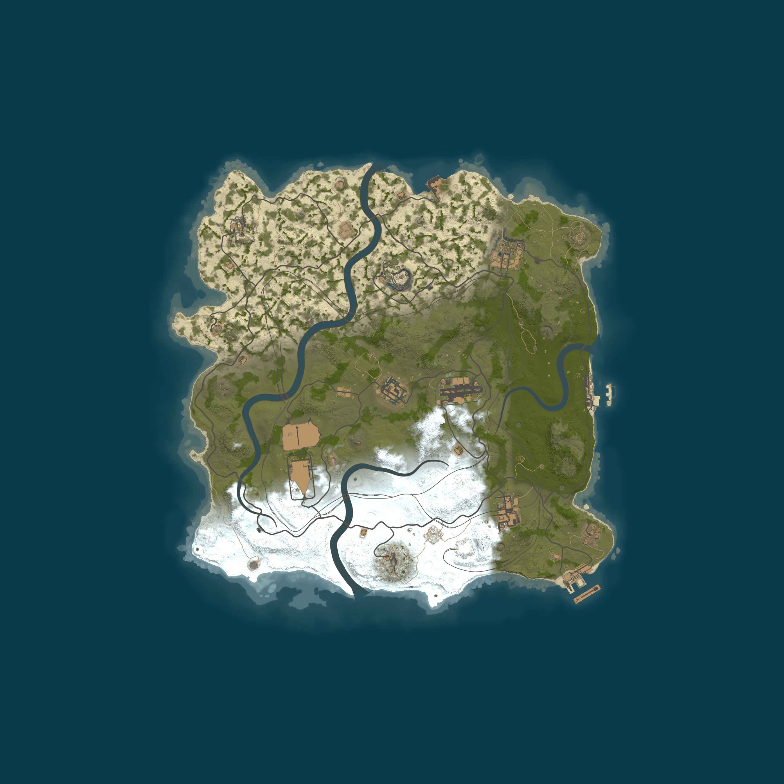 Карта сервера