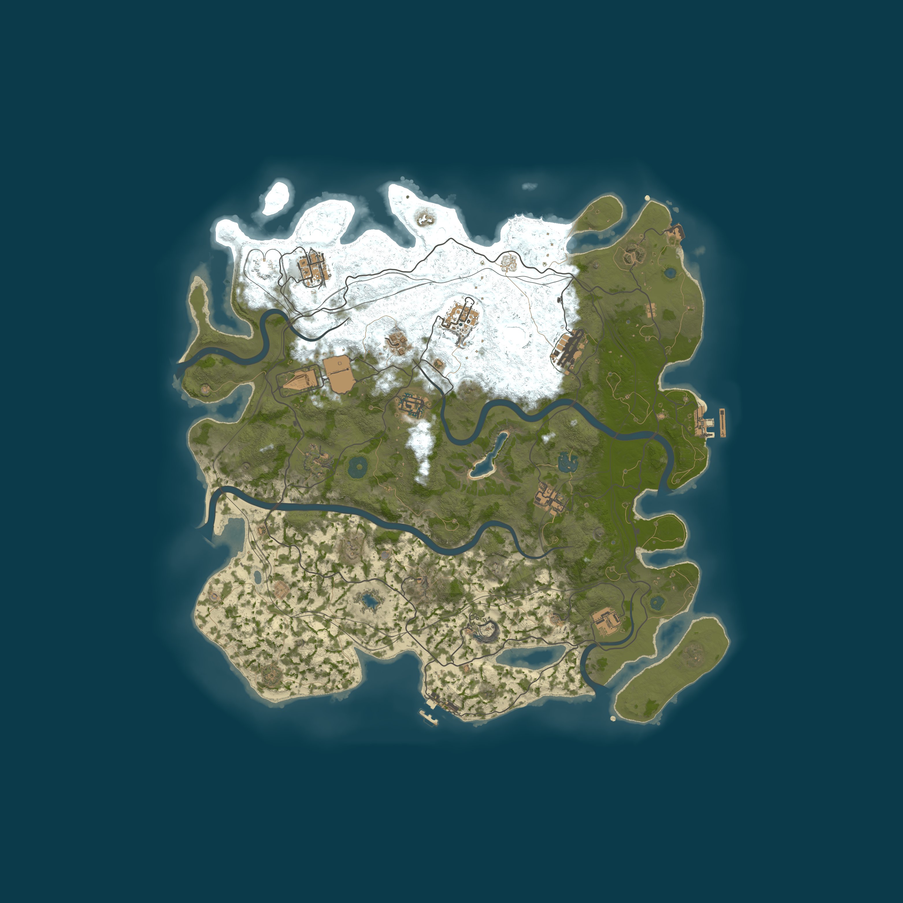 Map for ПРОСТОЙ КЛАССИКА #2 [X2] ДЛЯ НОВИЧКОВ