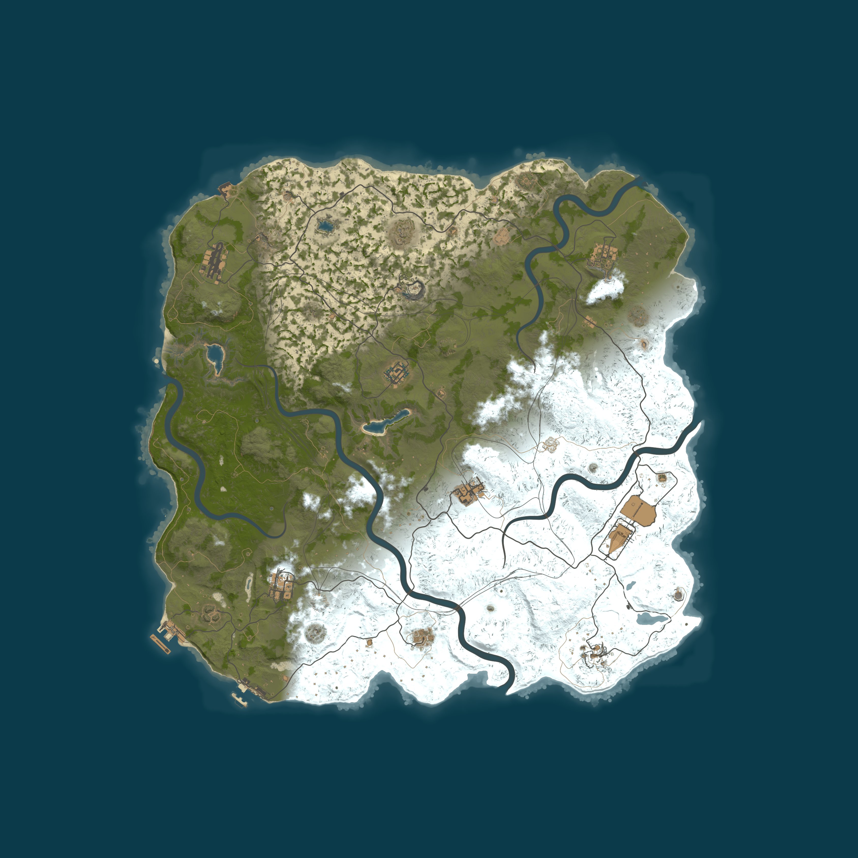 Map for Atlas - US 2X Monthly | Vanilla+ | No BP Wipes