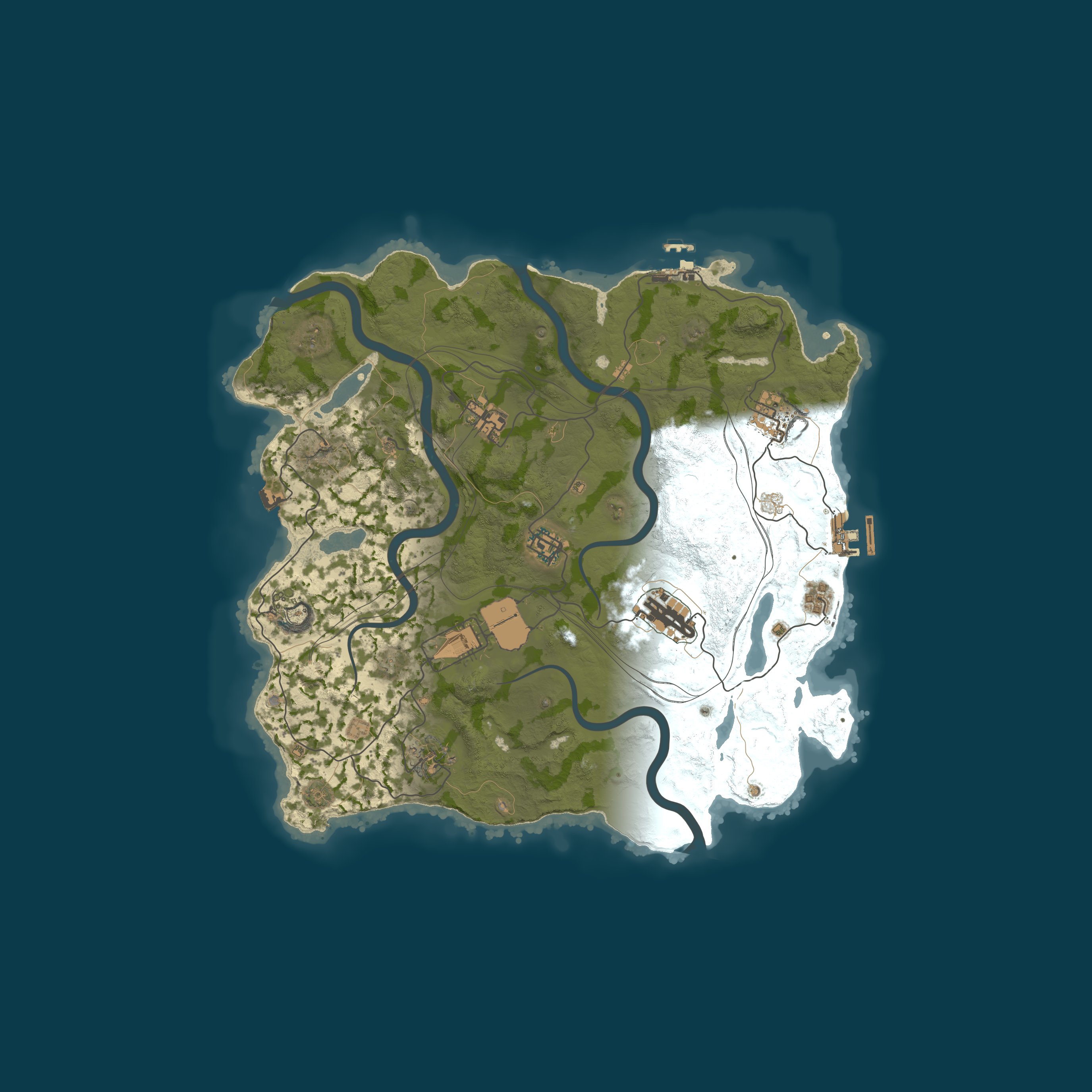 Map for HollowServers.co 3x Solo/Duo/Trio/Quad |LootX3|Shared BPs