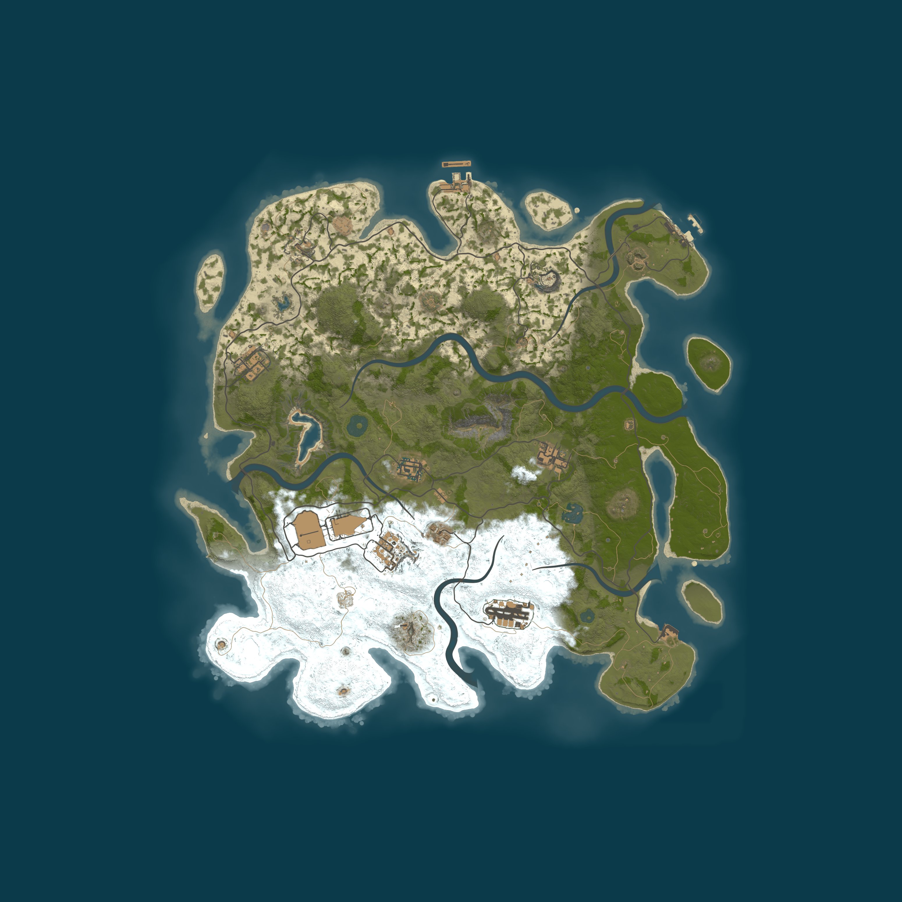 Map for [RU] Европа ЮГ [ДЛЯ НОВИЧКОВ] next wipe 02.0