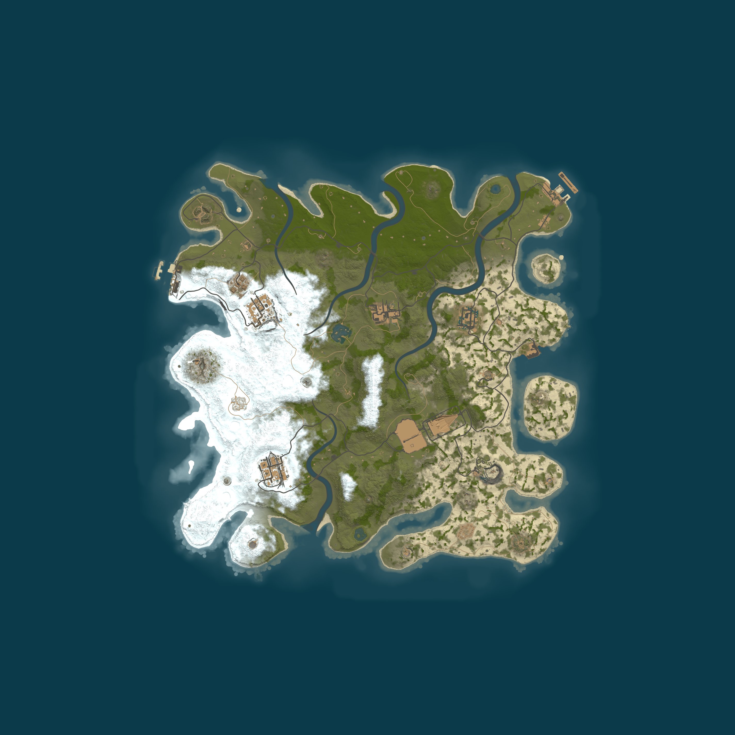 Map for Pine Hosting - Rust Server