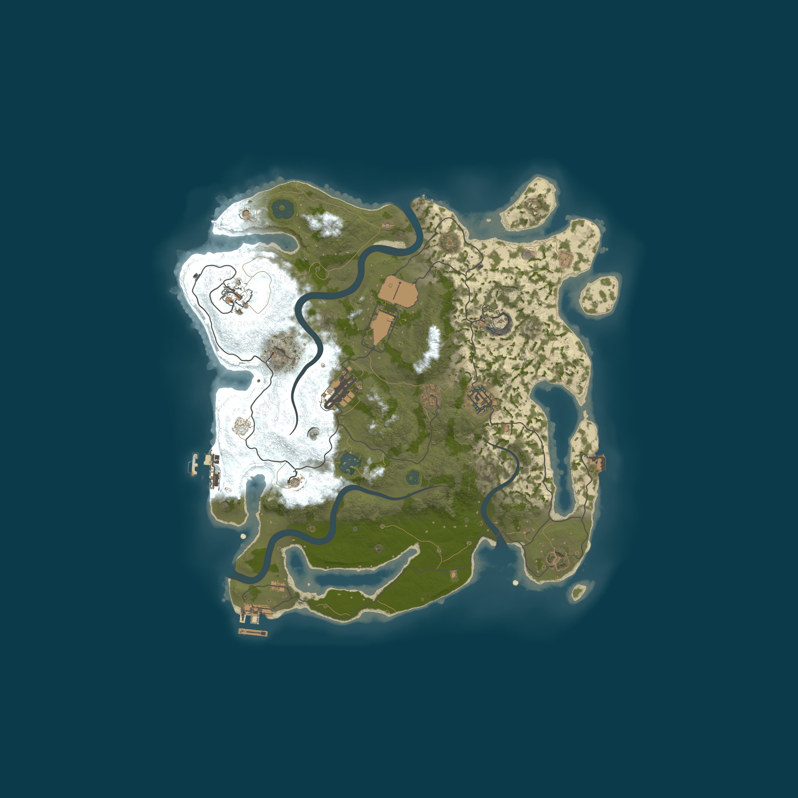 Карта сервера