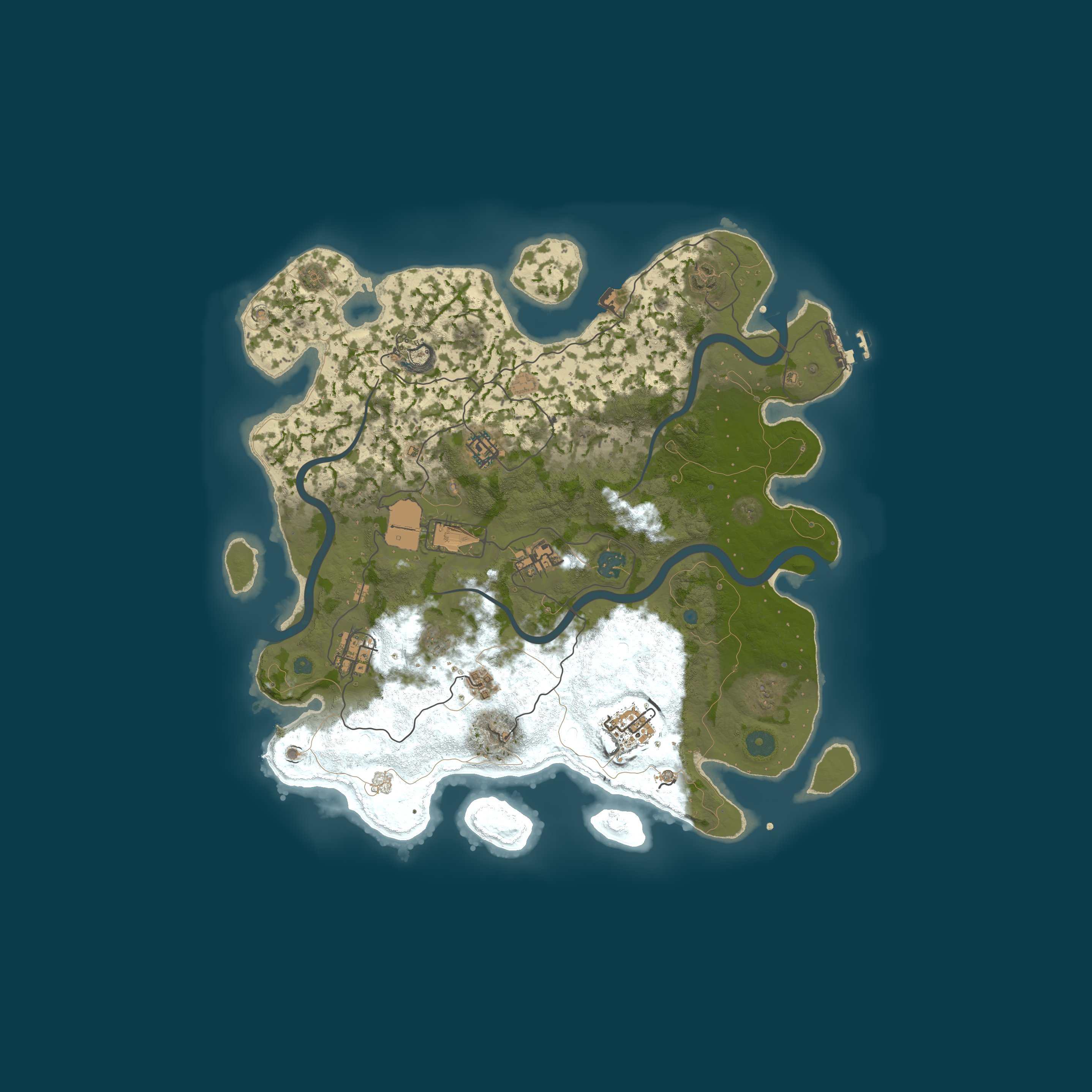 Map for RainbowPony DUO Monthly NoBP Wipe,Low Upkeep,Vanilla