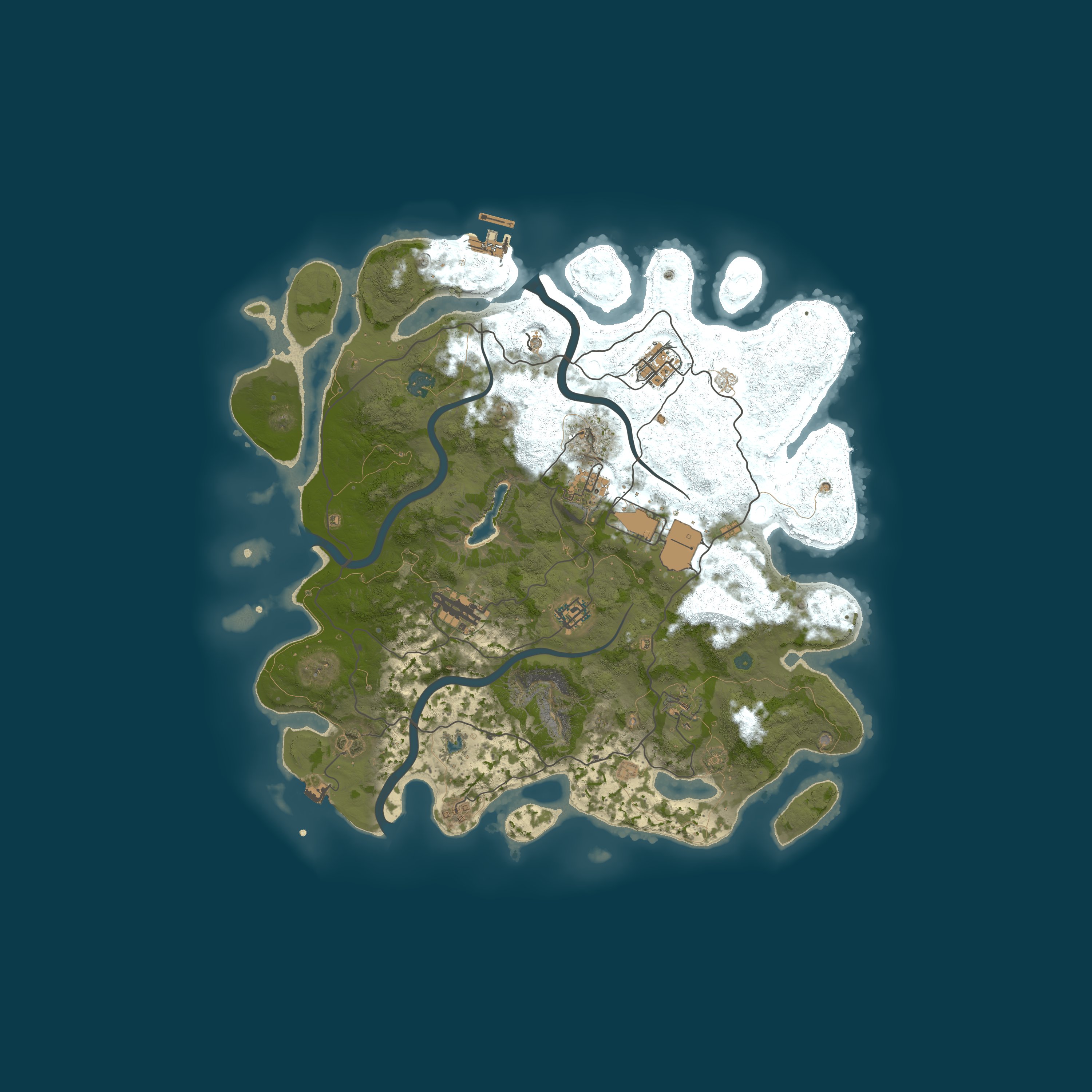 Карта сервера