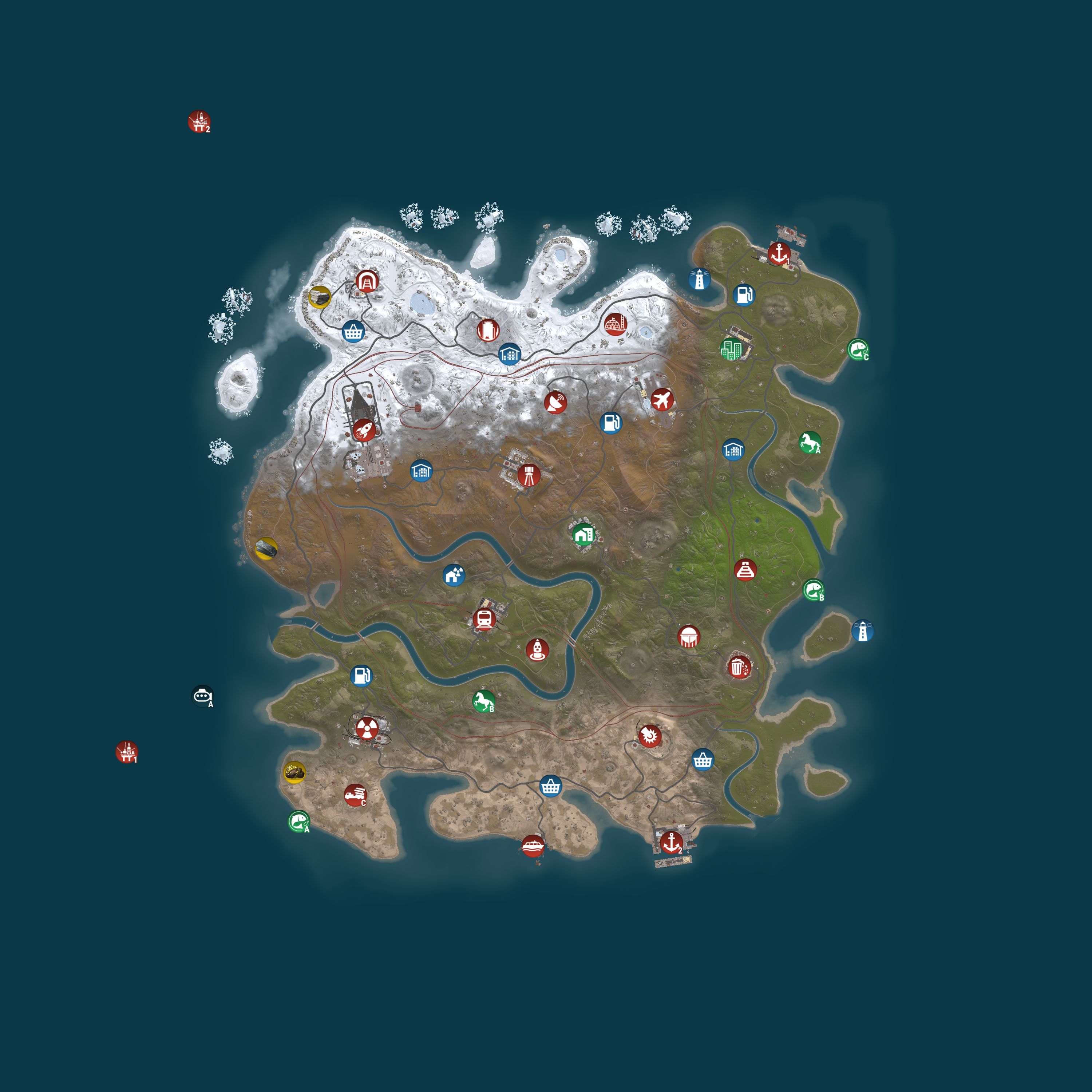 Rust map 4000/1337