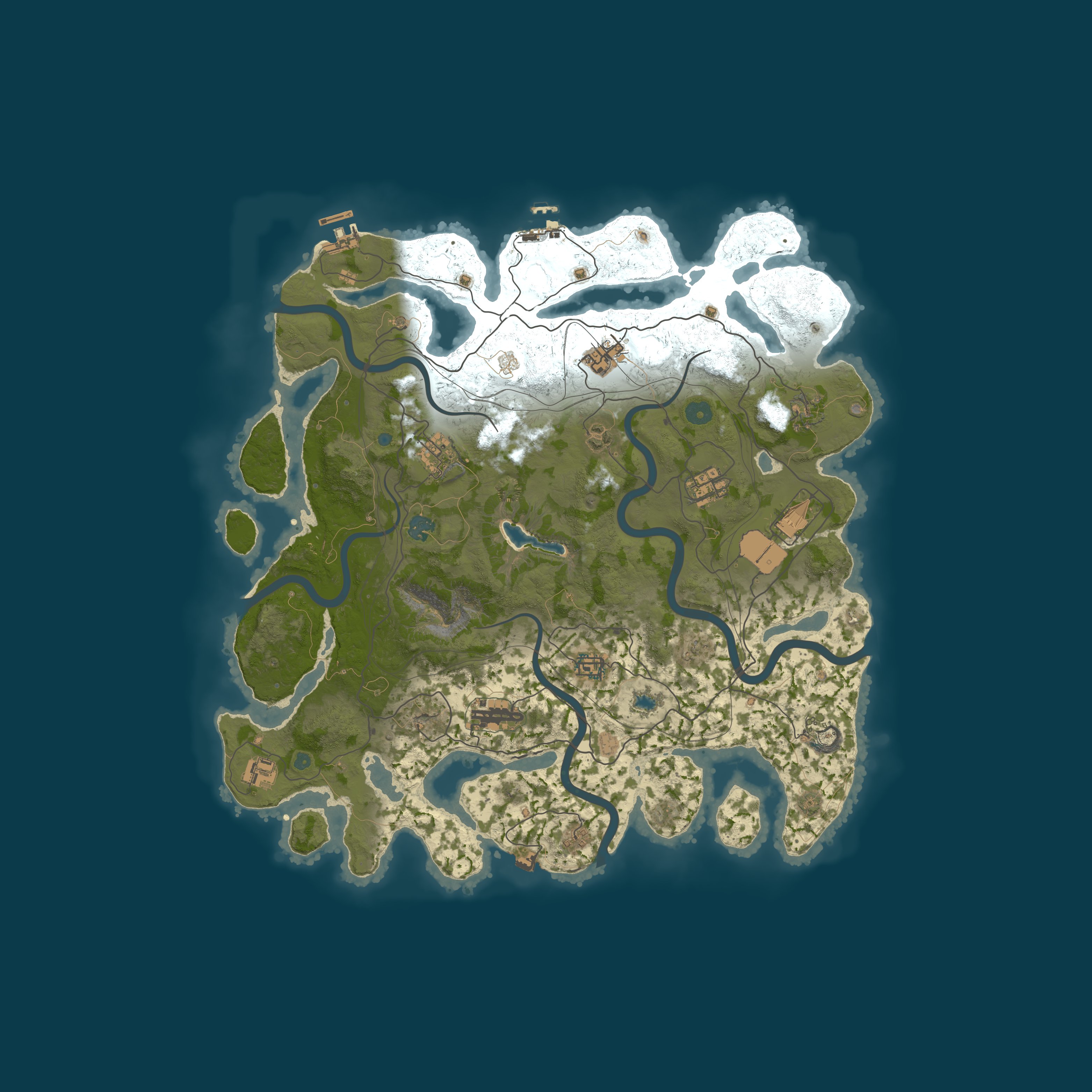 Rust map 4250/1337