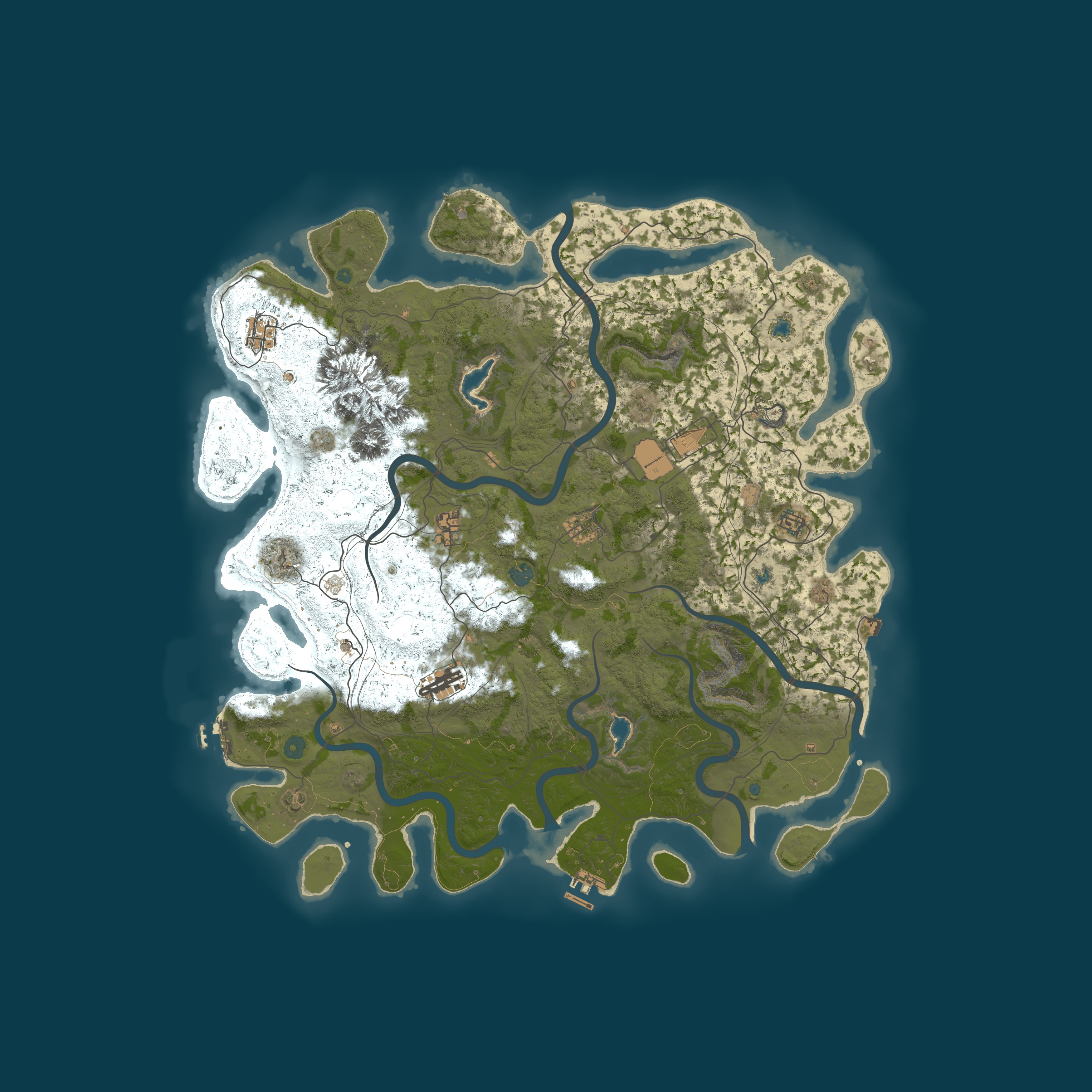 Map for The Casual Gamers Pve Hard | 2x | EU | Linux friendly