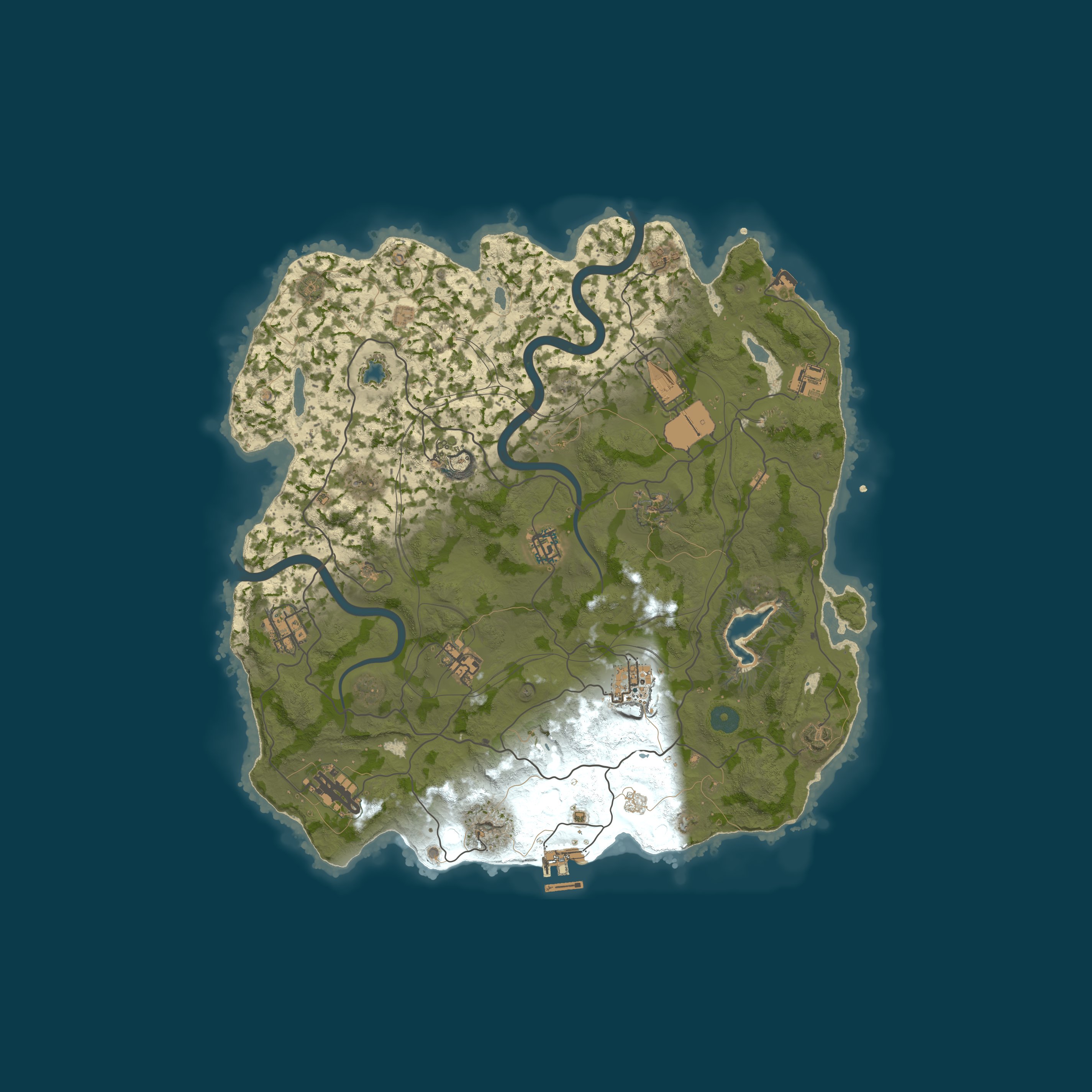 Rust map 3700/1337
