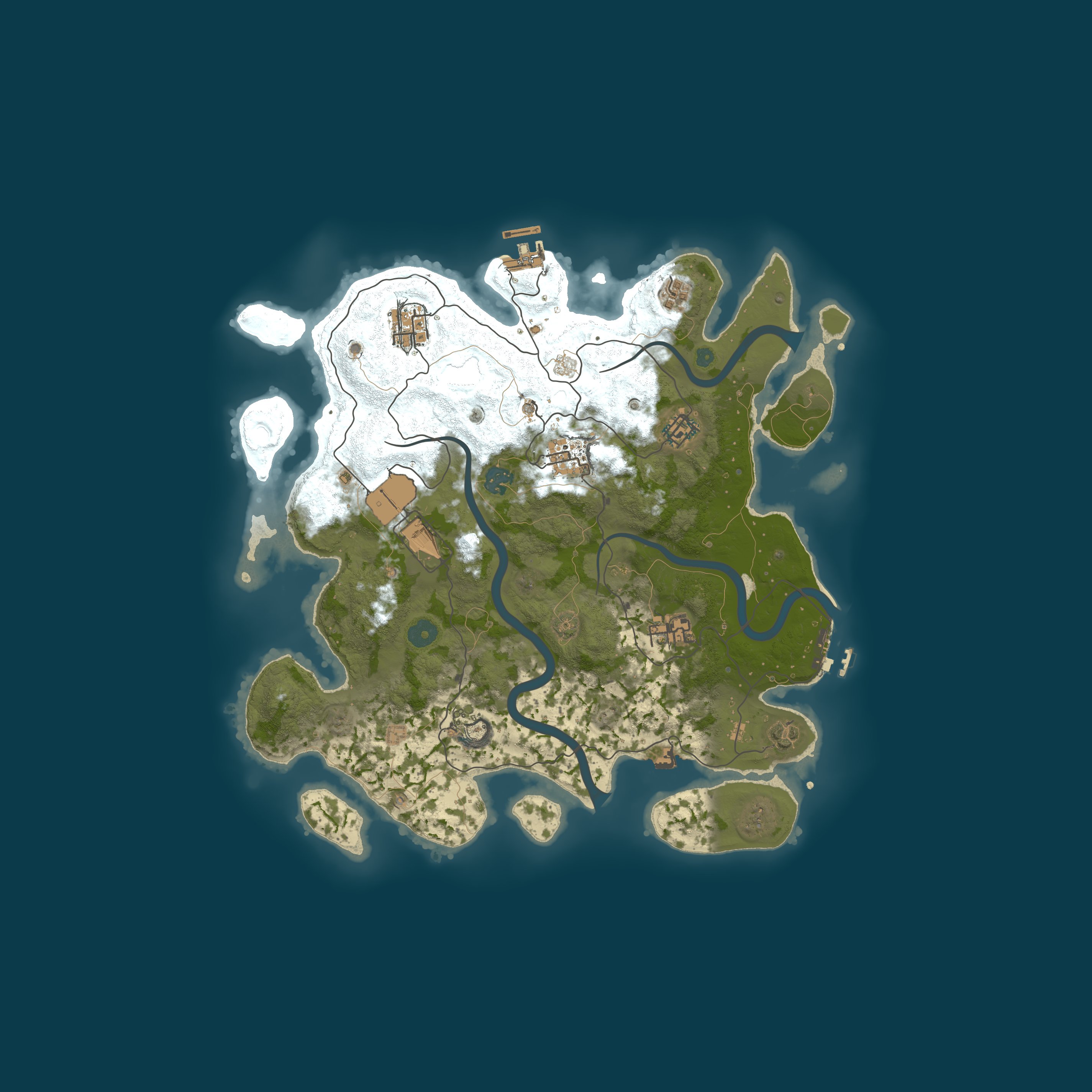 Map for RustFlow X2 quad | solo |duo |kit