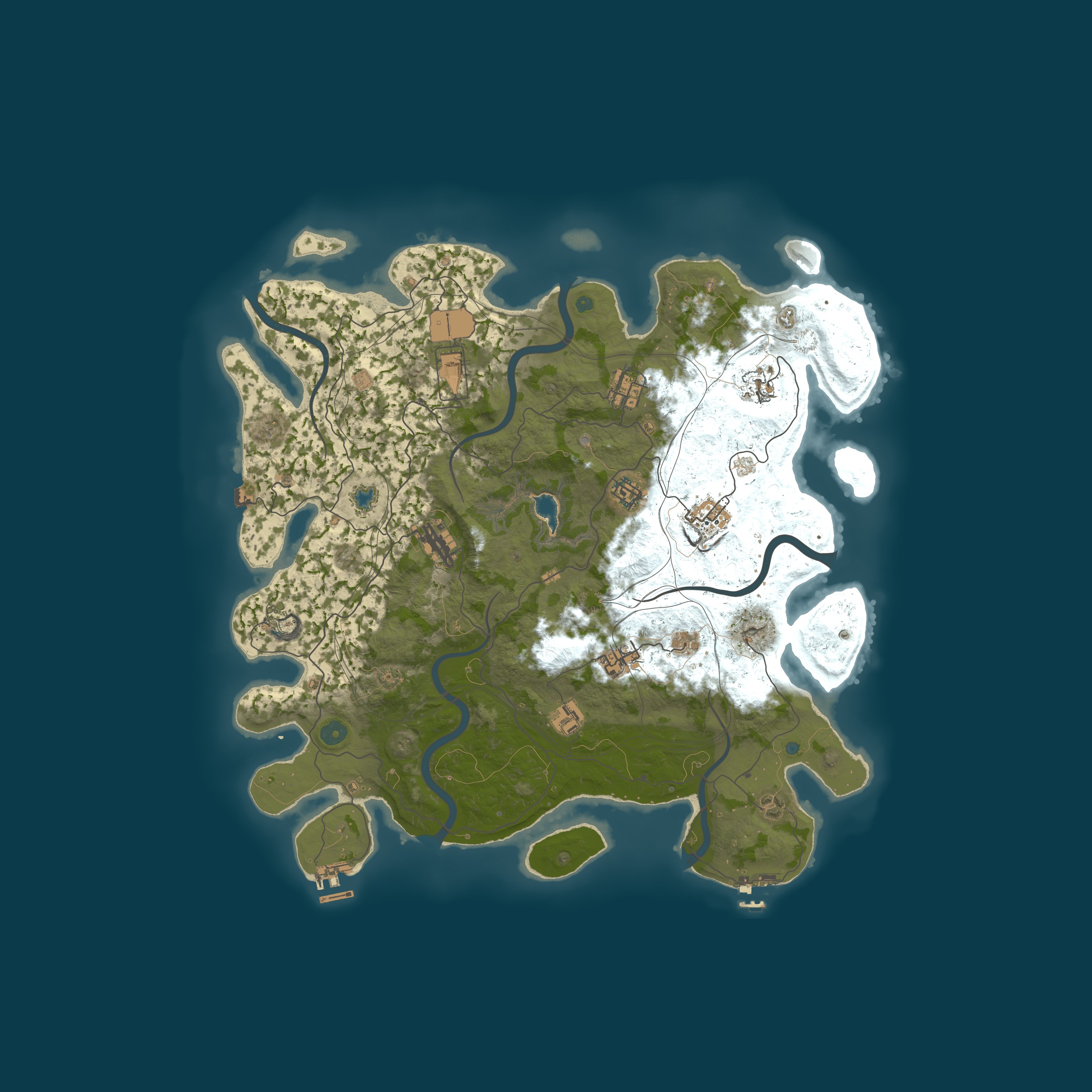 Карта сервера